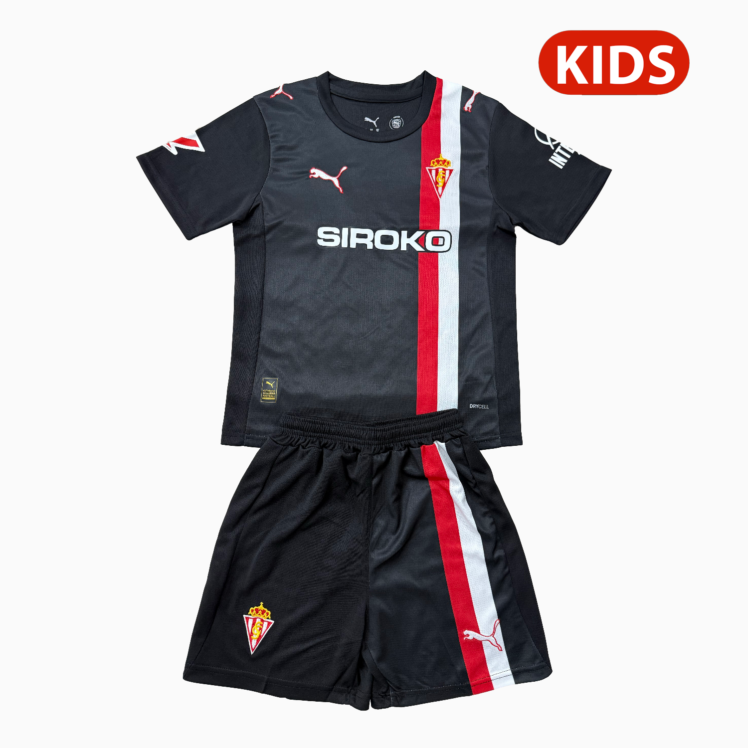 AlphaJersey-Sporting Gijon 25-26 Away Kids Kit