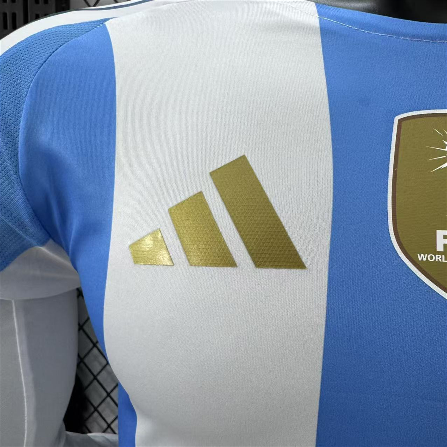 AlphaJersey-Argentina 2024 Home Long Sleeves Jersey - Player Version