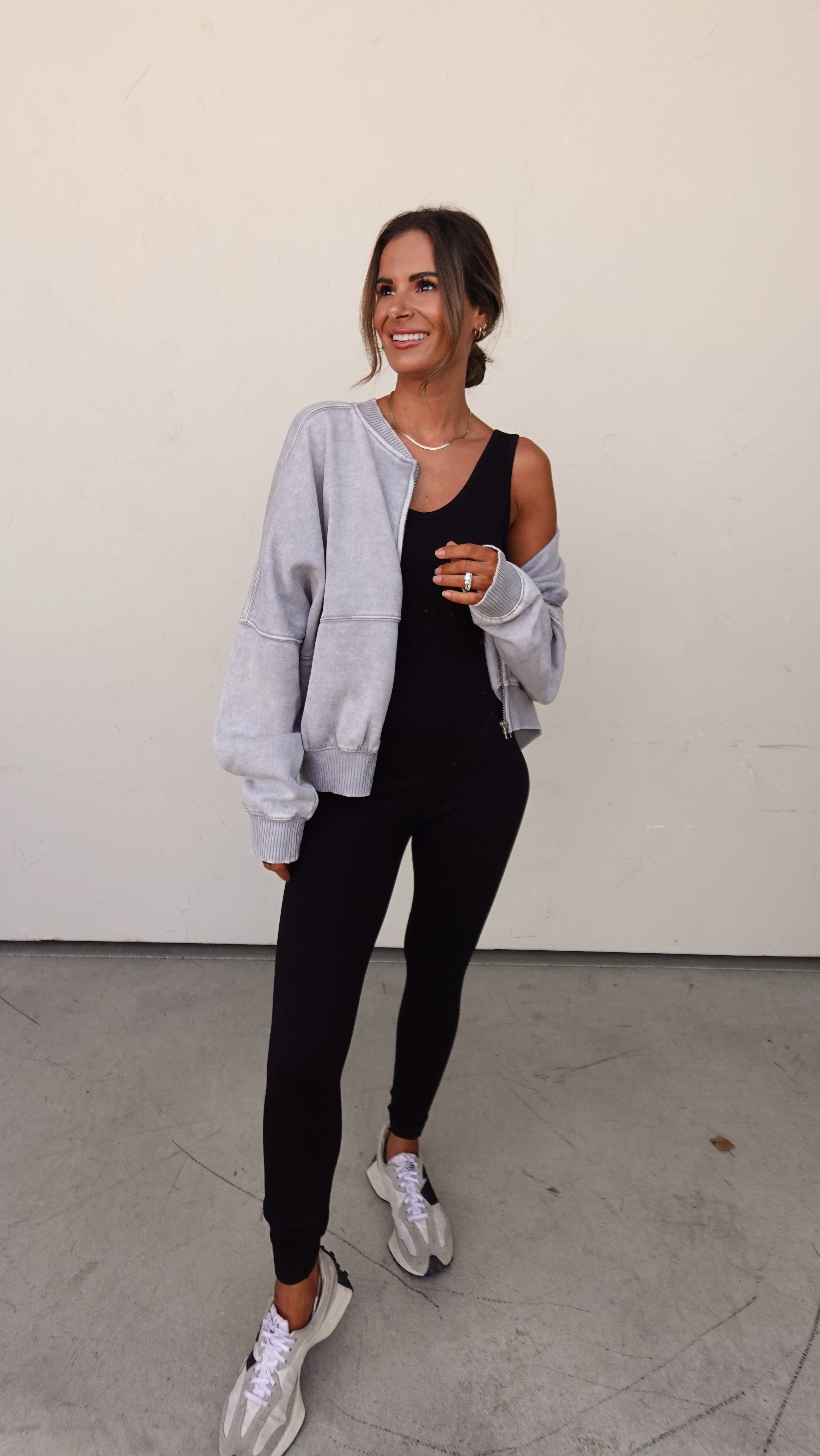 Black Ribbed Seamless Onesie | Elegant Women's Fashion by coolavocek