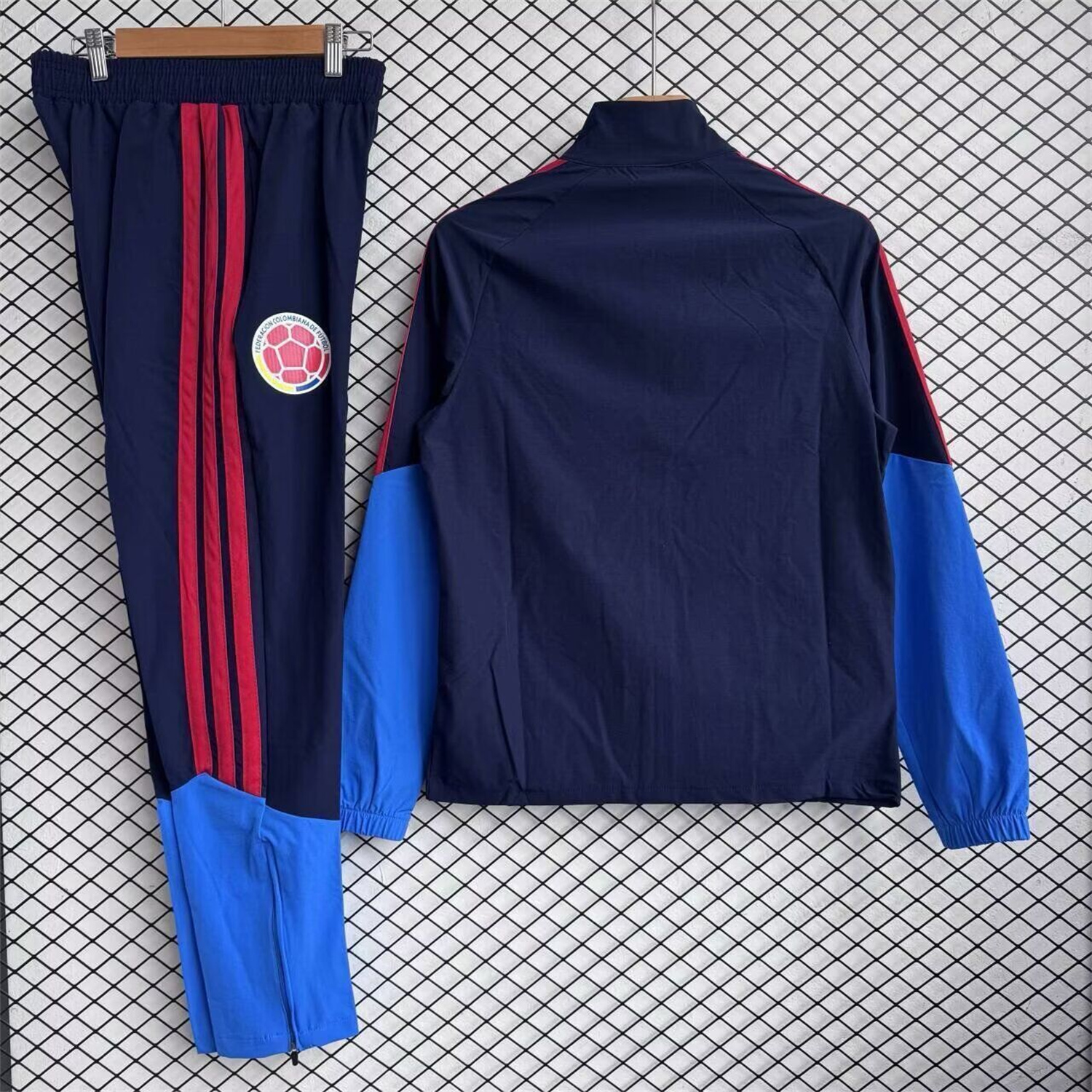 AlphaJersey-Colombia 2026 Windbreaker Training Set - Four Colors Top and Pants