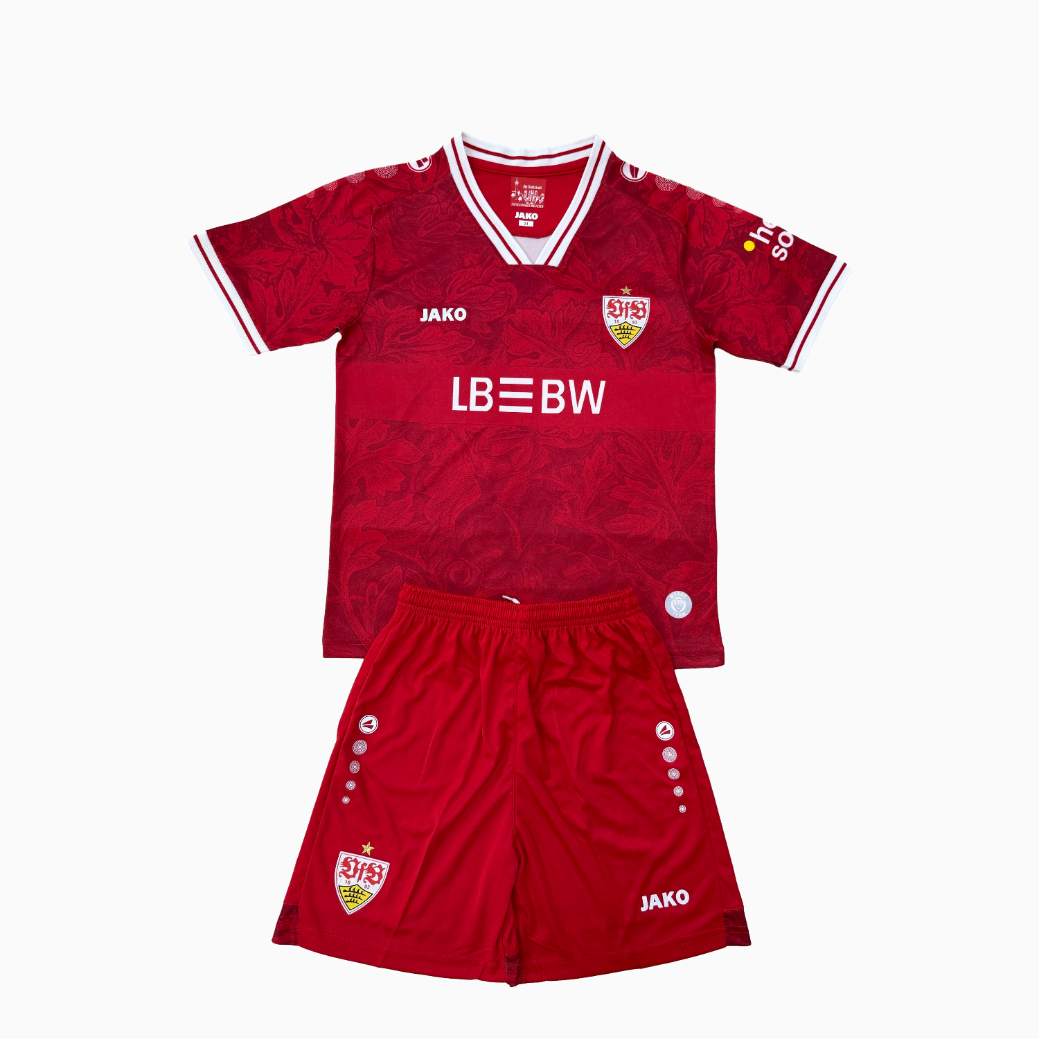 AlphaJersey-Stuttgart 25-26 Away Men's Adult Jersey Set - Fans Version