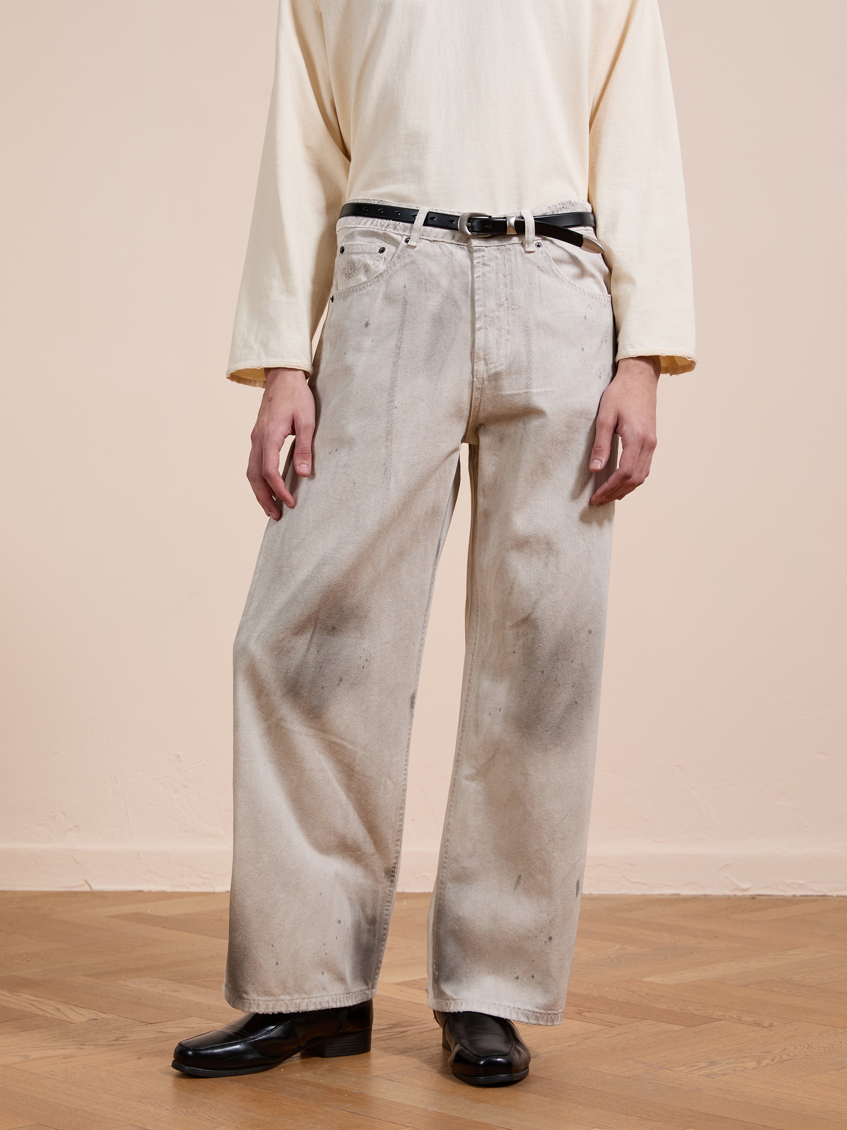 Lacy Baggy Jeans | Modern Menswear by yycbvcnbmmnbm