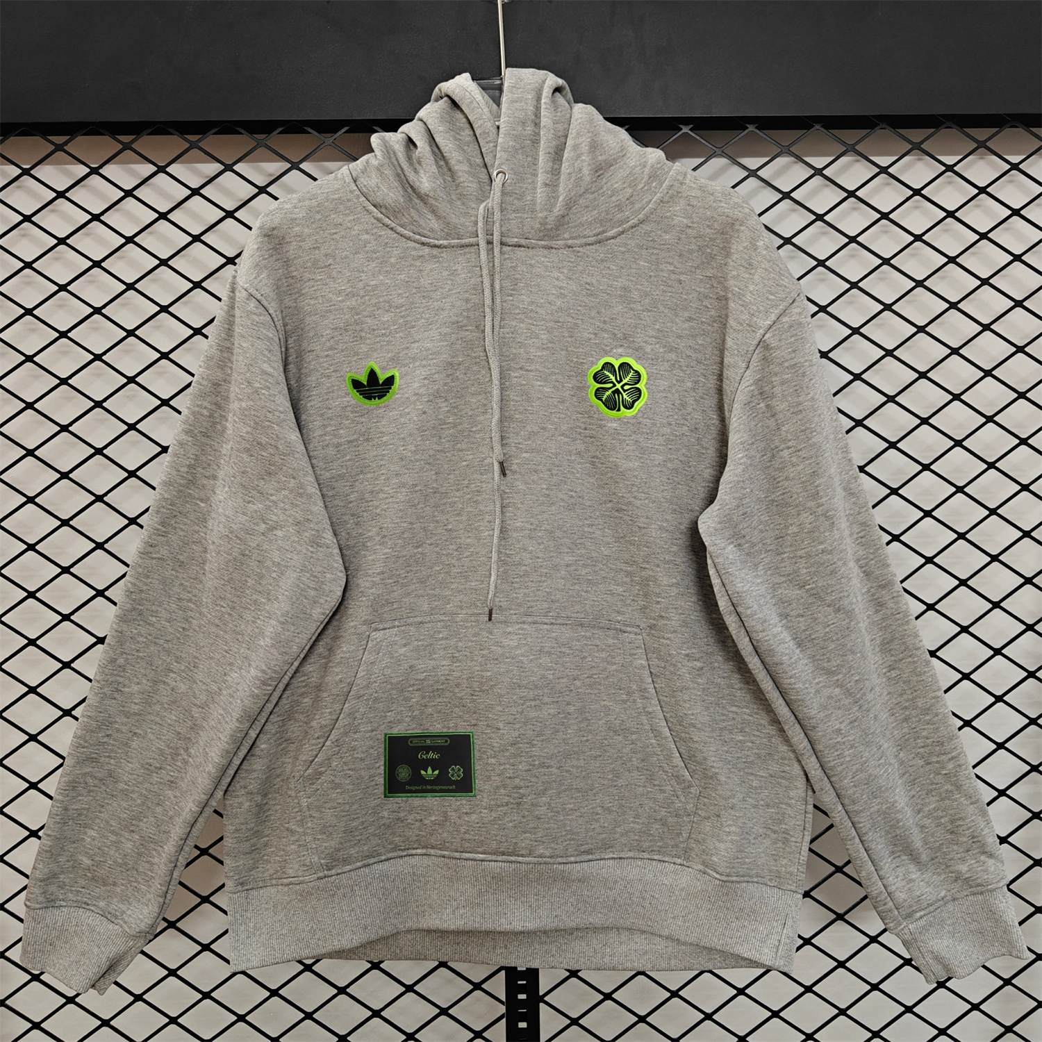 AlphaJersey-Celtic 25-26 Originals Terrace Icon Unisex Pullover Hoodie