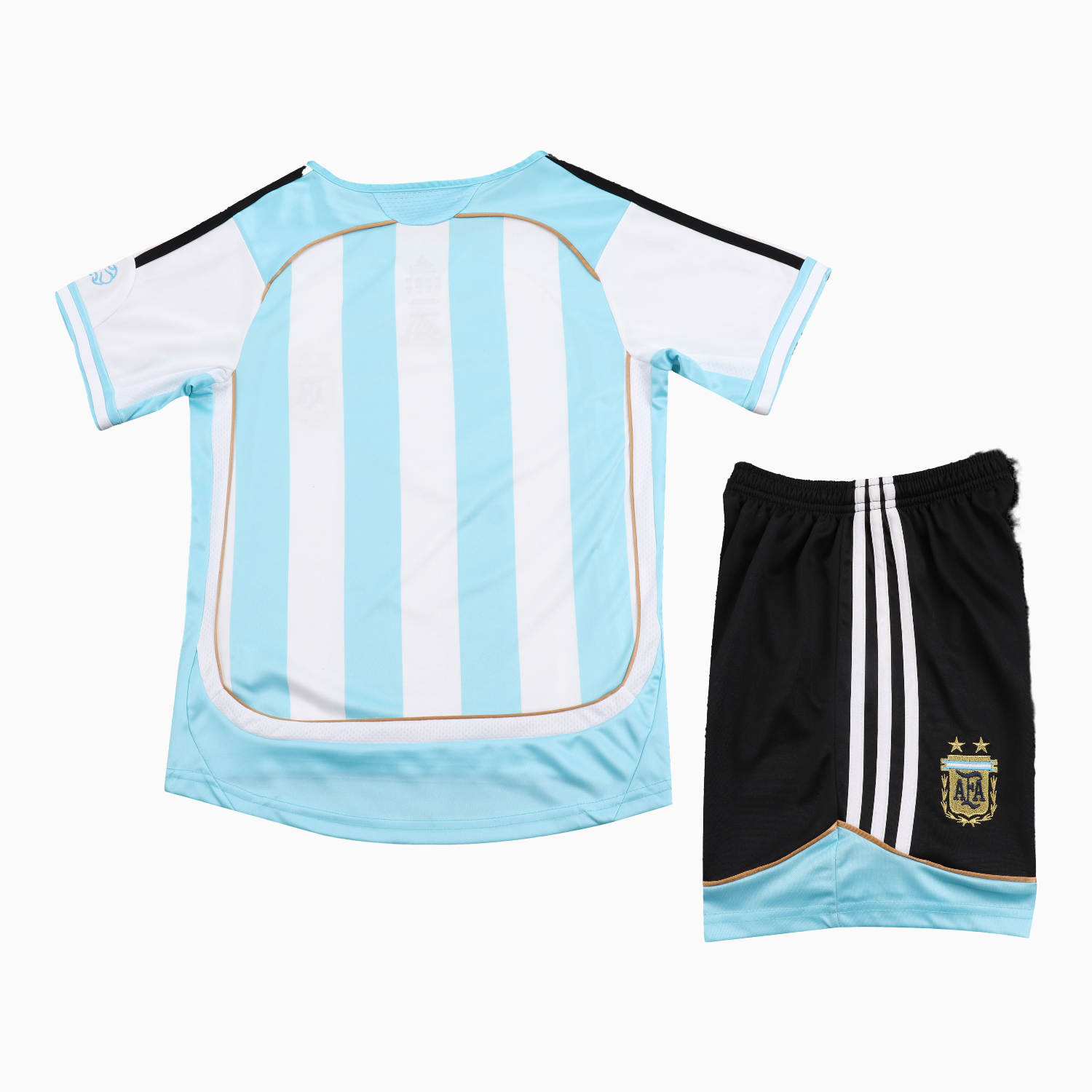 AlphaJersey-Retro Argentina 2006 Home Kids Kit