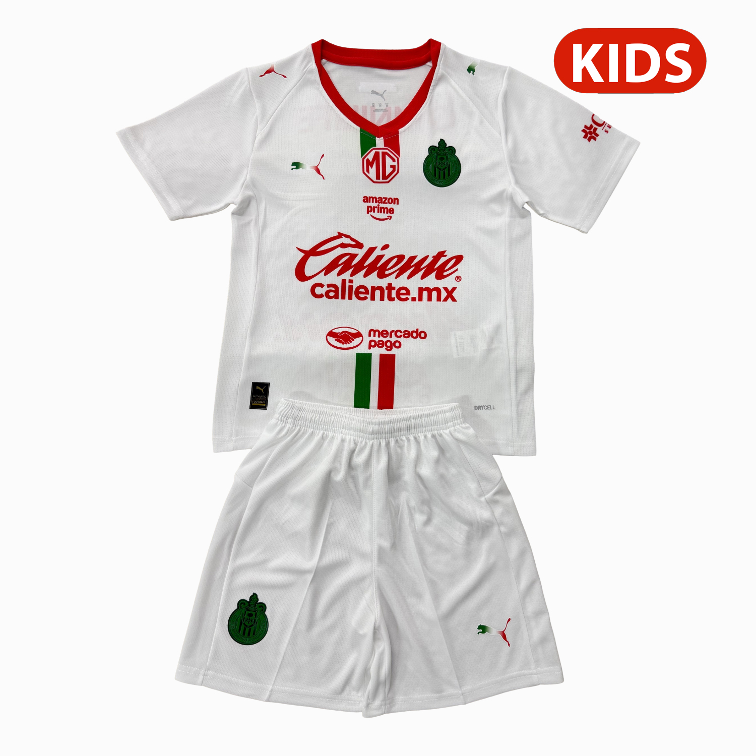 AlphaJersey-Chivas de Guadalajara 25-26 Away White Kids Kit