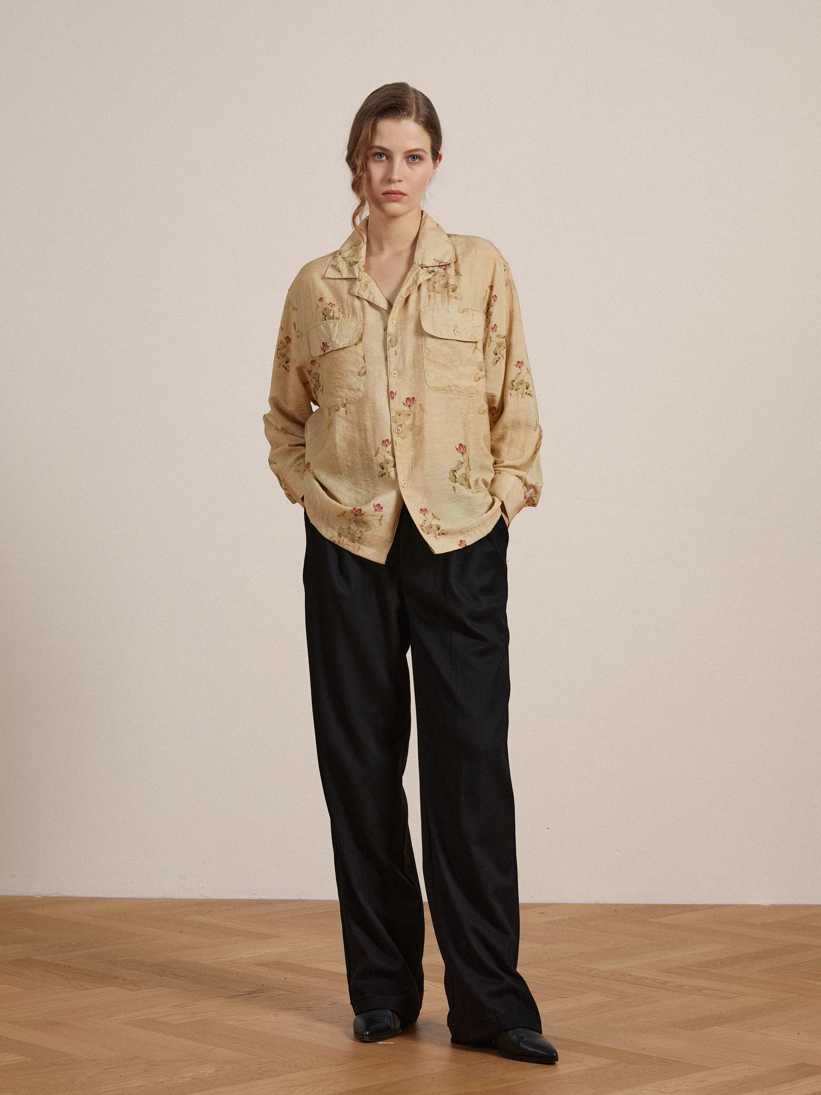 Lotus LS Camp Shirt | Modern Menswear by yycbvcnbmmnbm