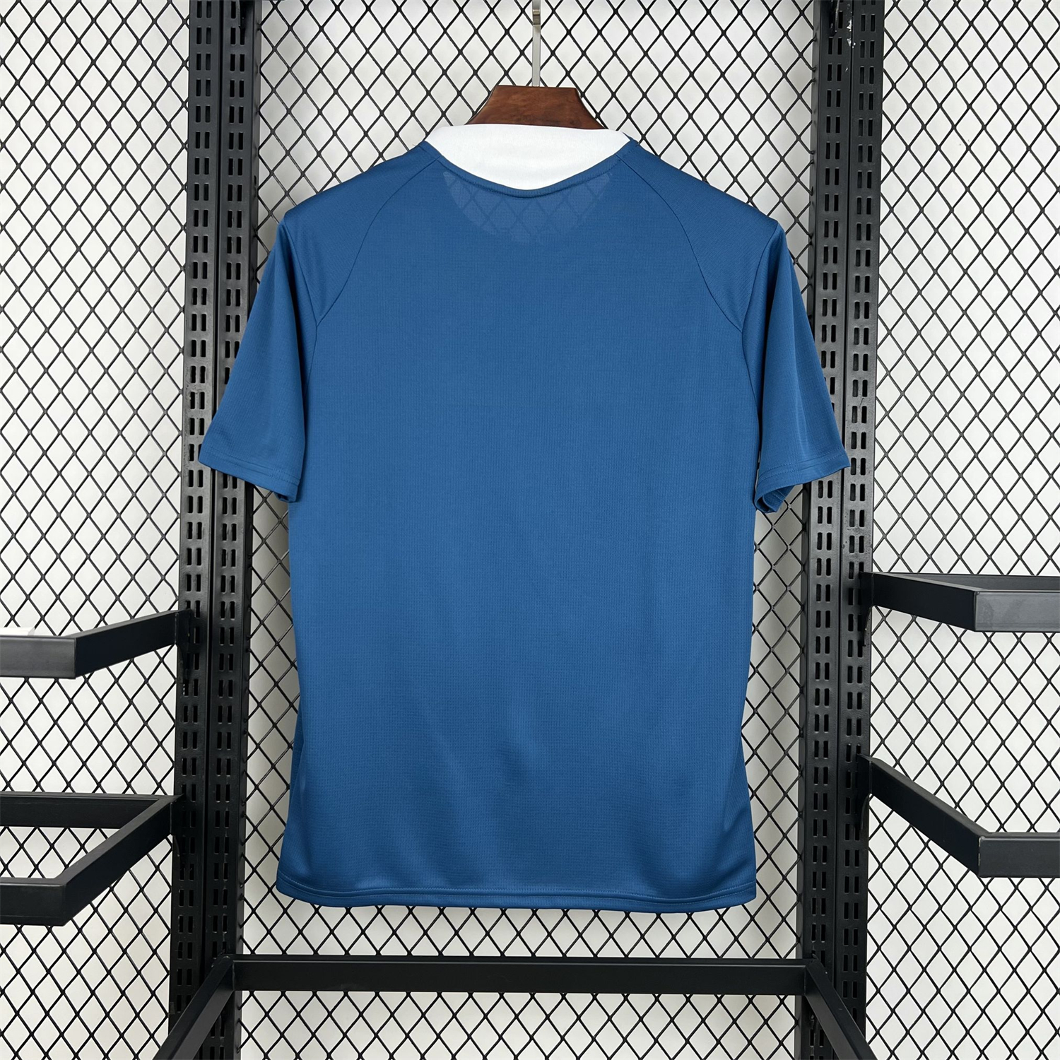 AlphaJersey-Portugal 2026 Muted Blue With Emerald Green Pre-Match Jersey - Fans Version