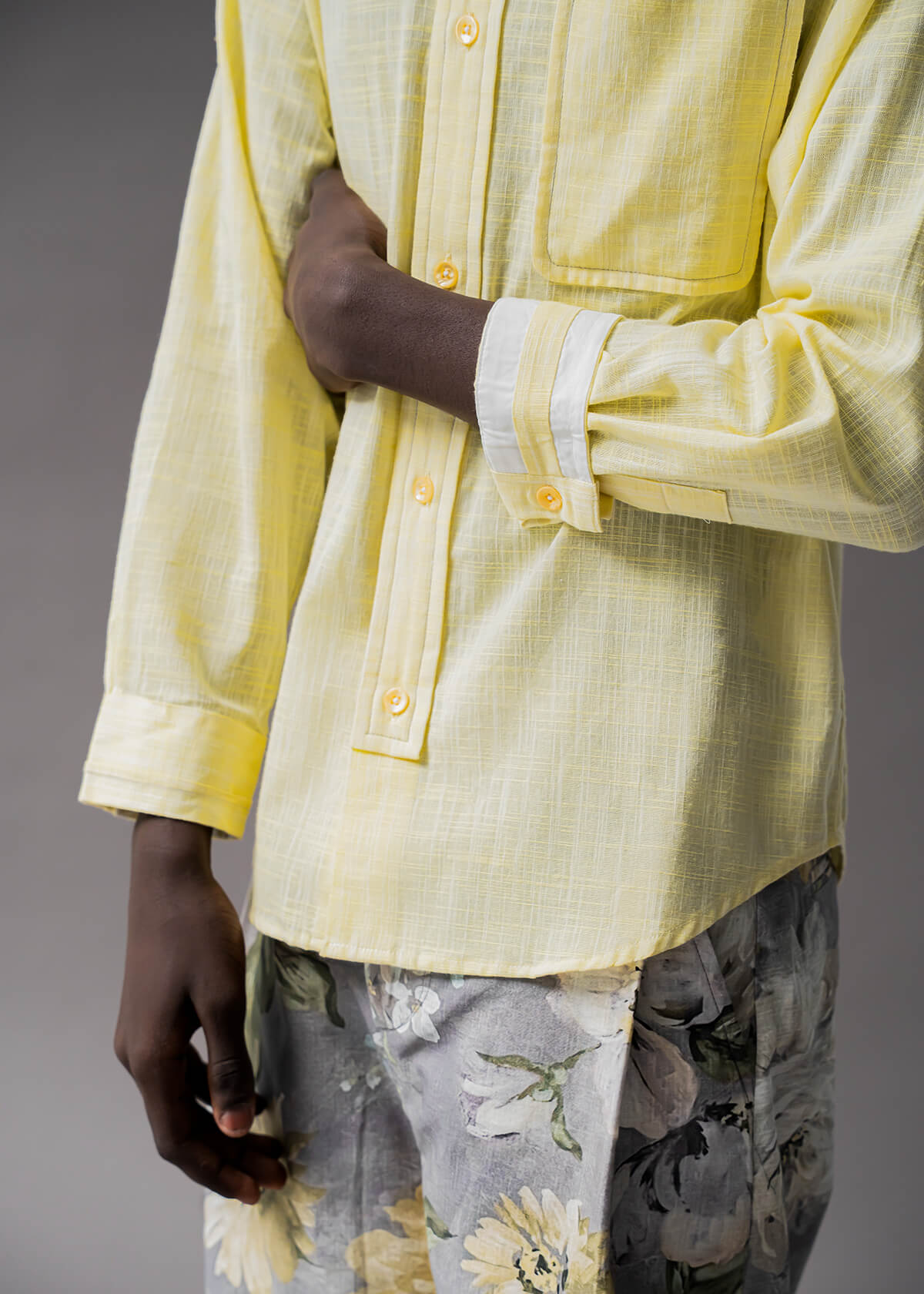 Feather Cross-X Yellow | Modern Menswear by yycbvcnbmmnbm