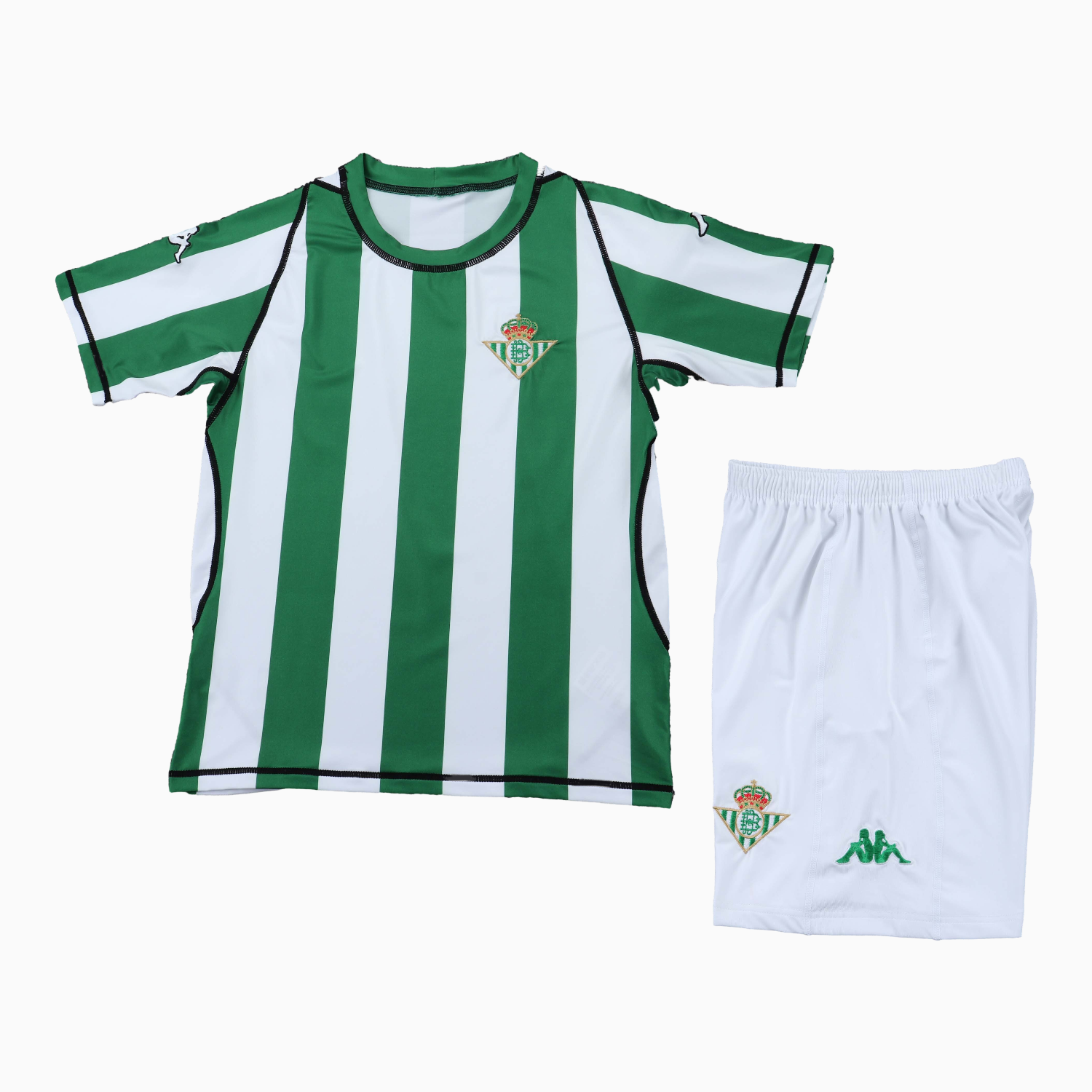 AlphaJersey-Retro Real Betis 2003-04 Home Kids Kit