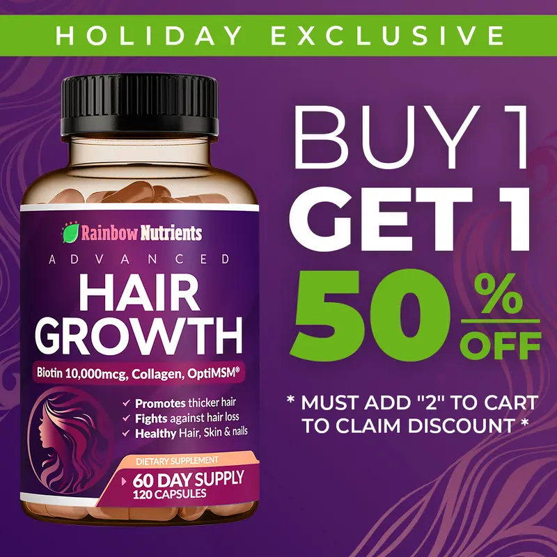 24-in-1 Advanced Hair Growth Vitamins
