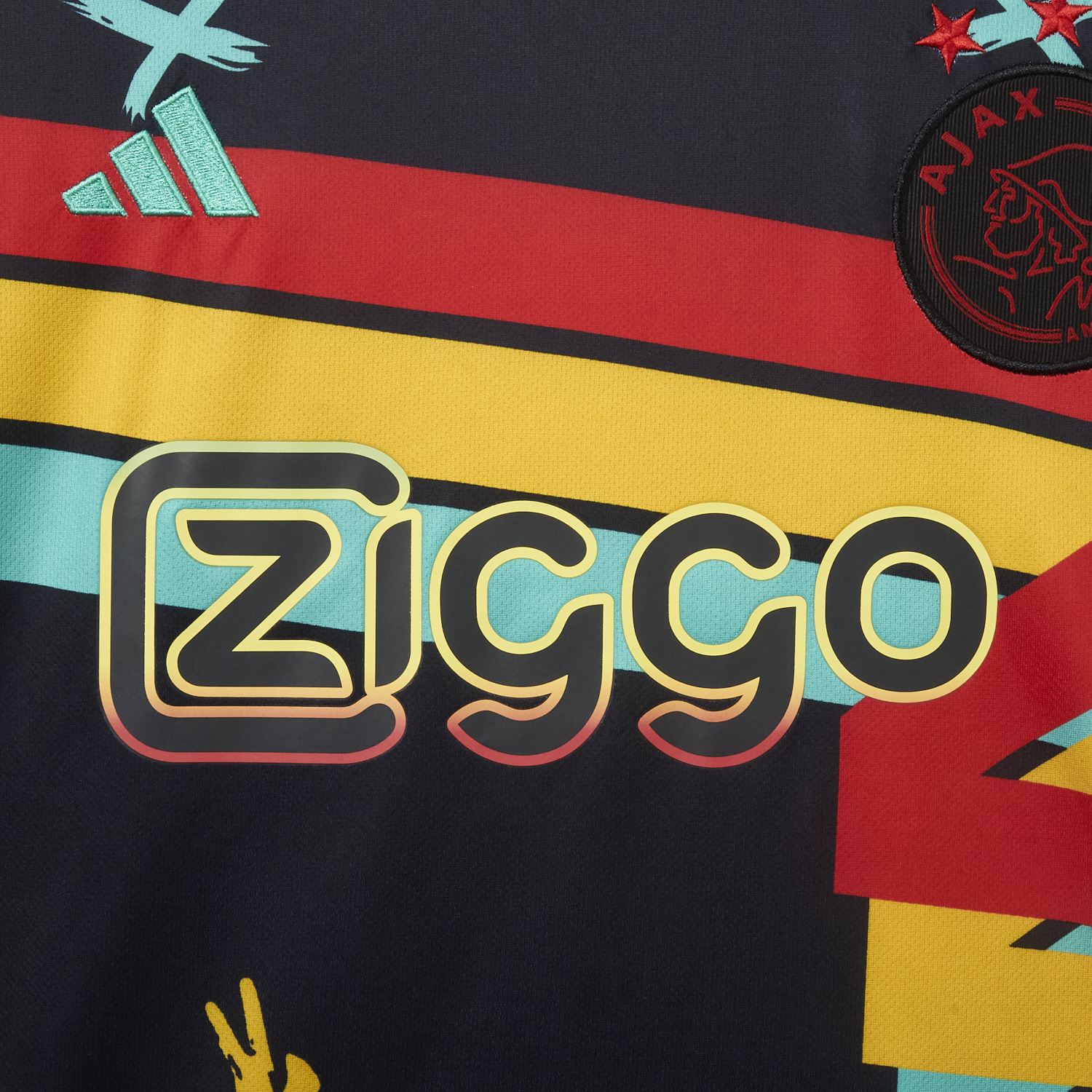 AlphaJersey-Ajax 25-26 Graffiti Special Jersey - Fans Version
