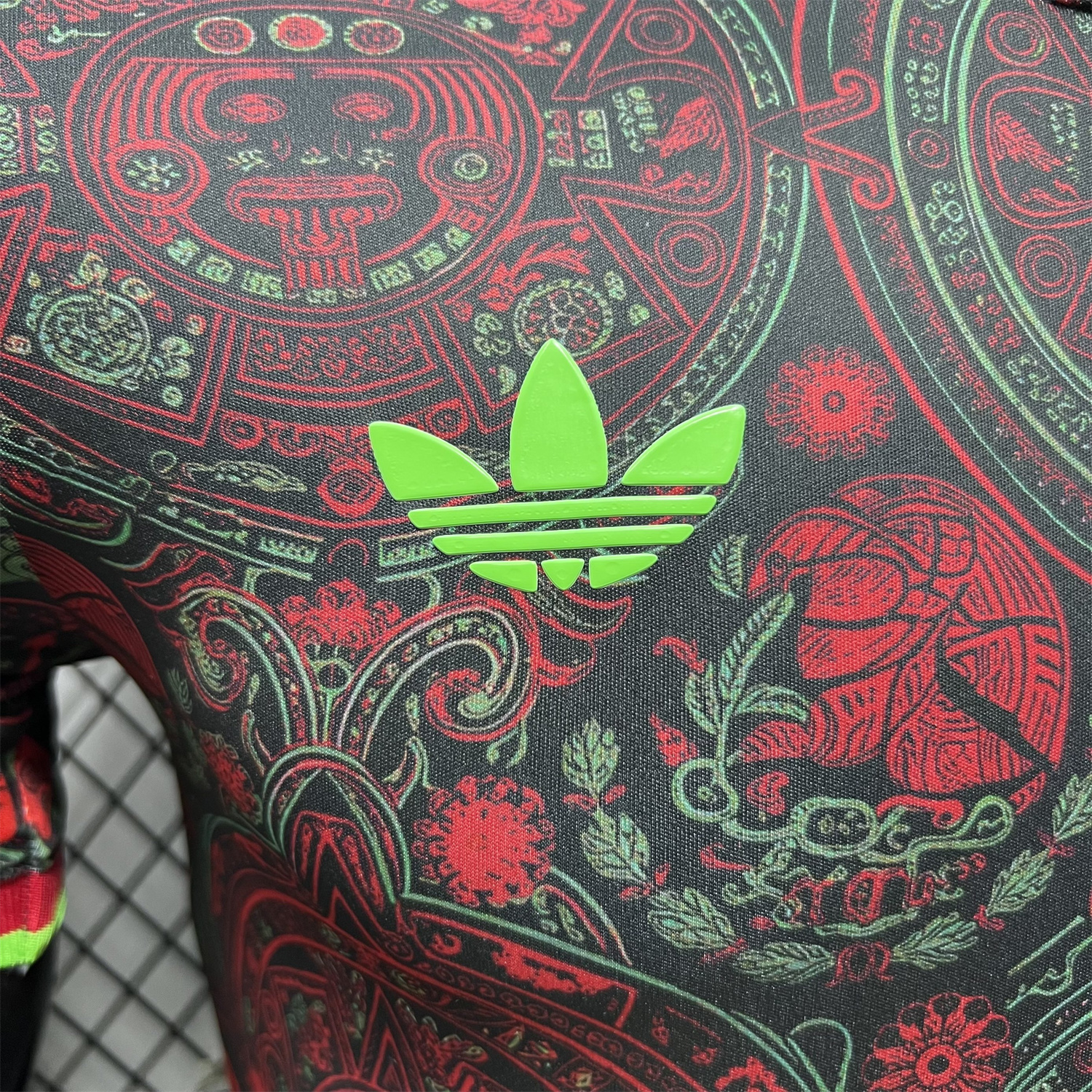 AlphaJersey-Mexico 2026 Red Totem Special Jersey - Player Version