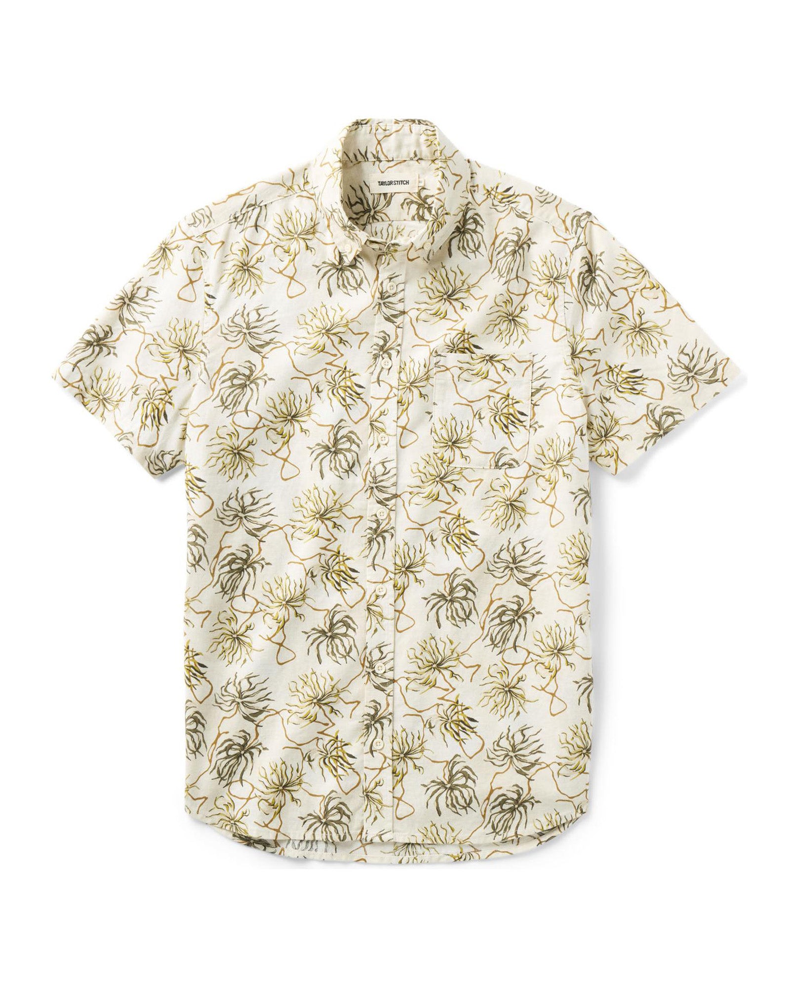 The Short Sleeve Jack in Dried Palms | Modern Menswear by yycbvcnbmmnbm