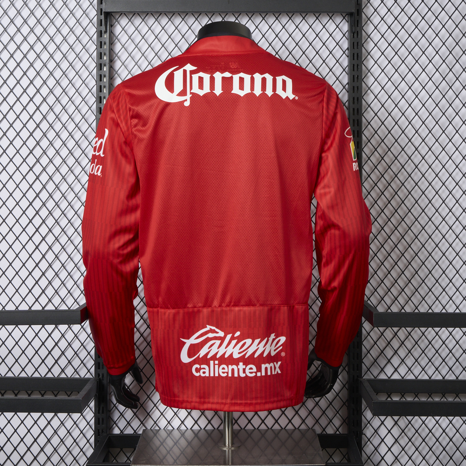 AlphaJersey-Toluca 25-26 Home Long Sleeves Jersey - Player Version