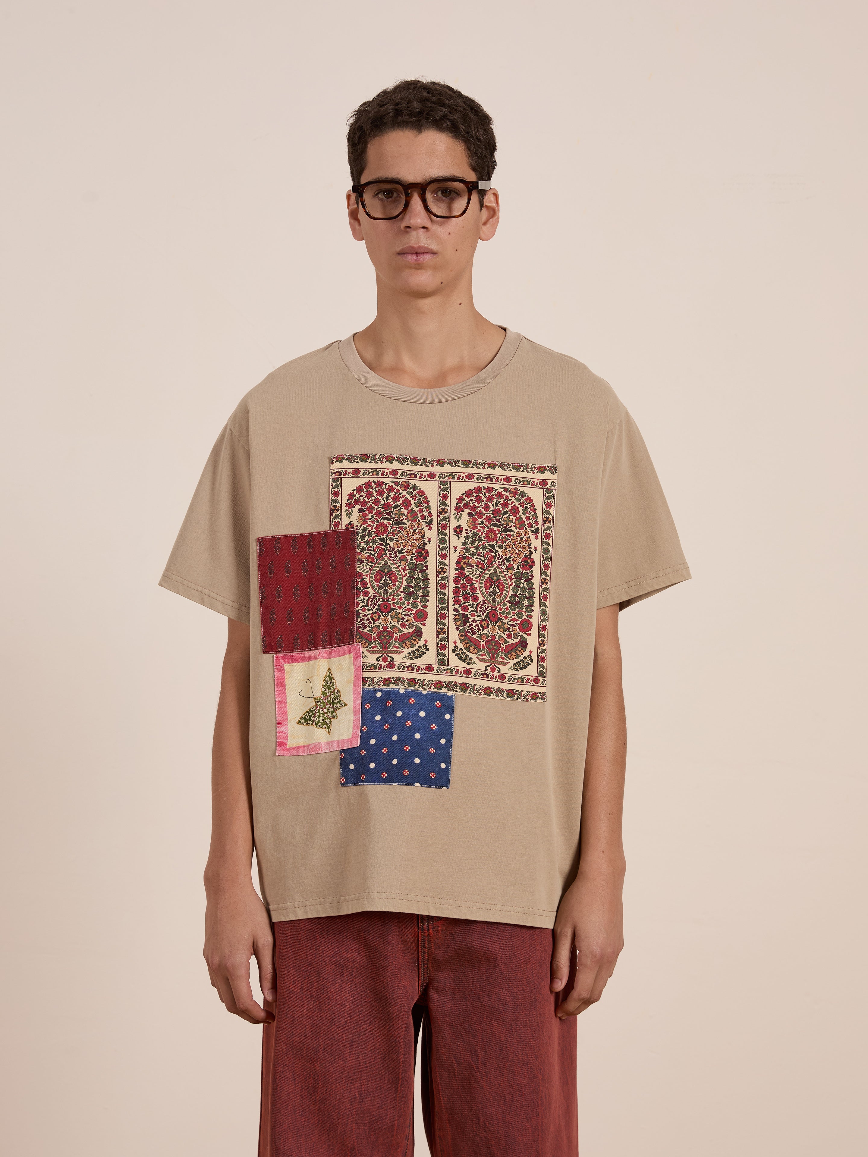 Patchwork Tee | Modern Menswear by yycbvcnbmmnbm