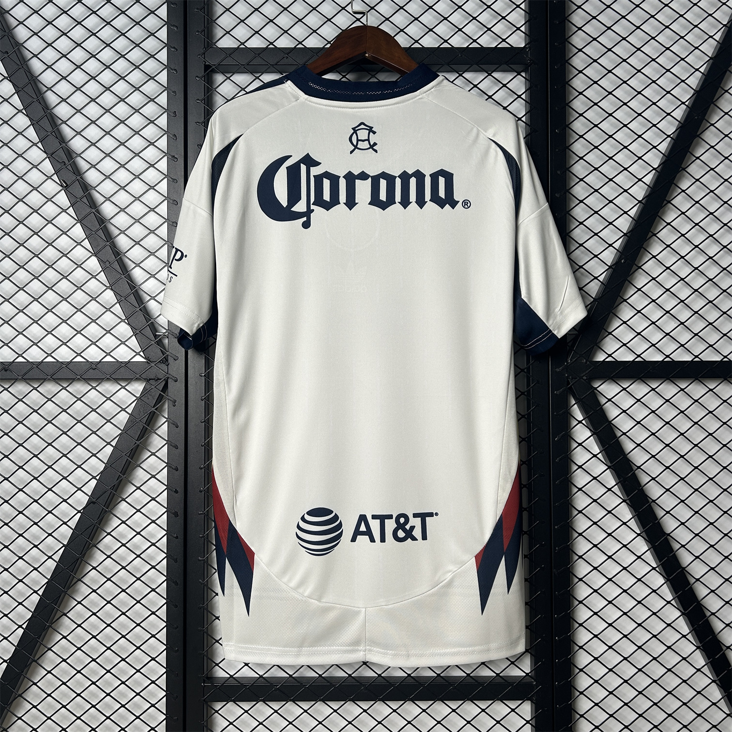AlphaJersey-Club América 25-26 White Throwback Trefoil Special Edition Jersey - Fans Version