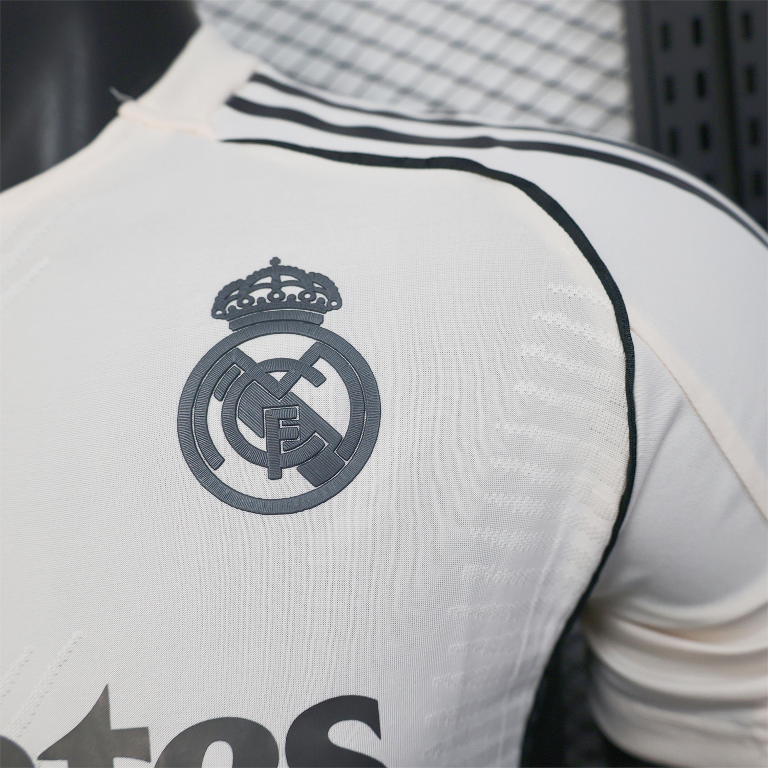 AlphaJersey-Real Madrid 25-26 Beige Training Jersey - Player Version