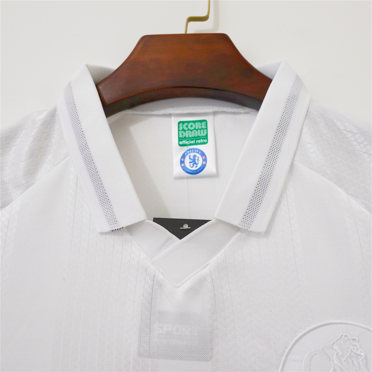 AlphaJersey-Retro C.H.E.L.S.E.A 1998 Pure White Special Jersey