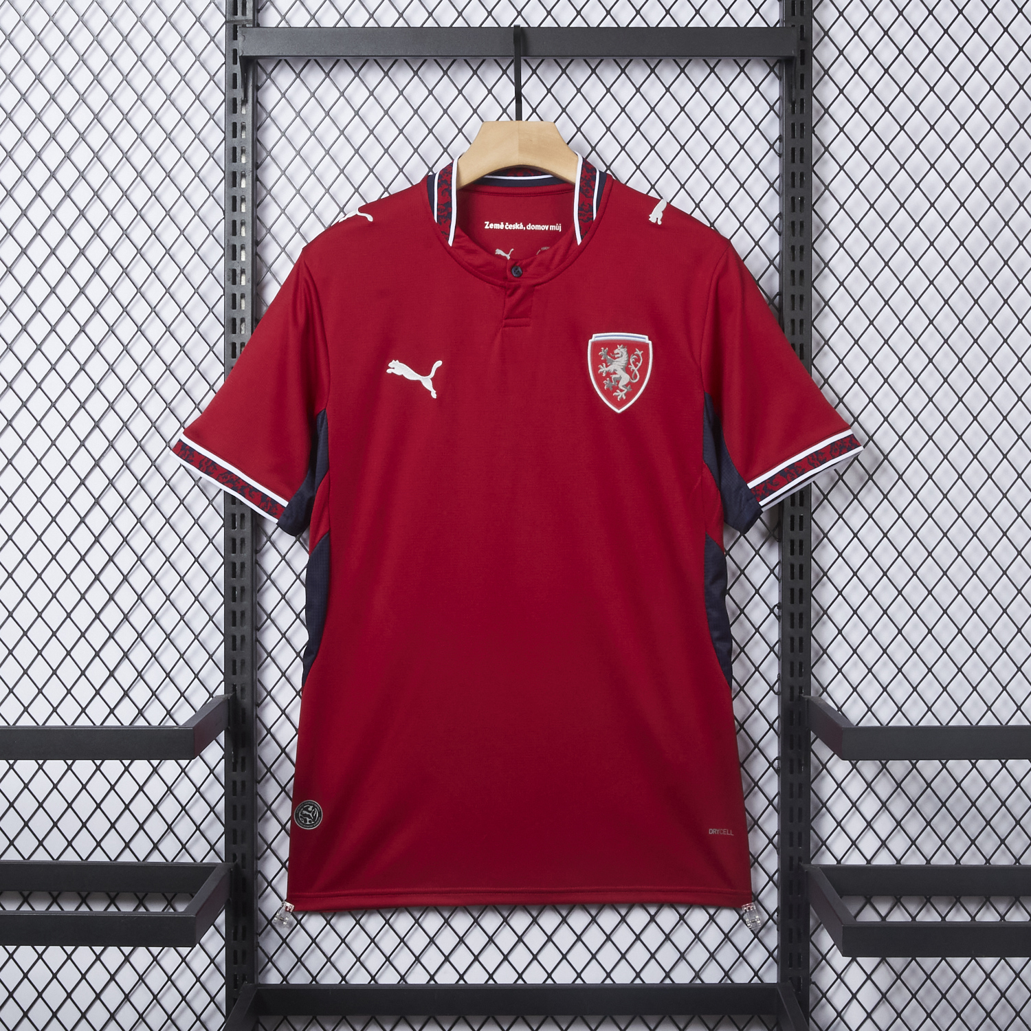 AlphaJersey-Czech Republic 2026 Home Jersey - Fans Version