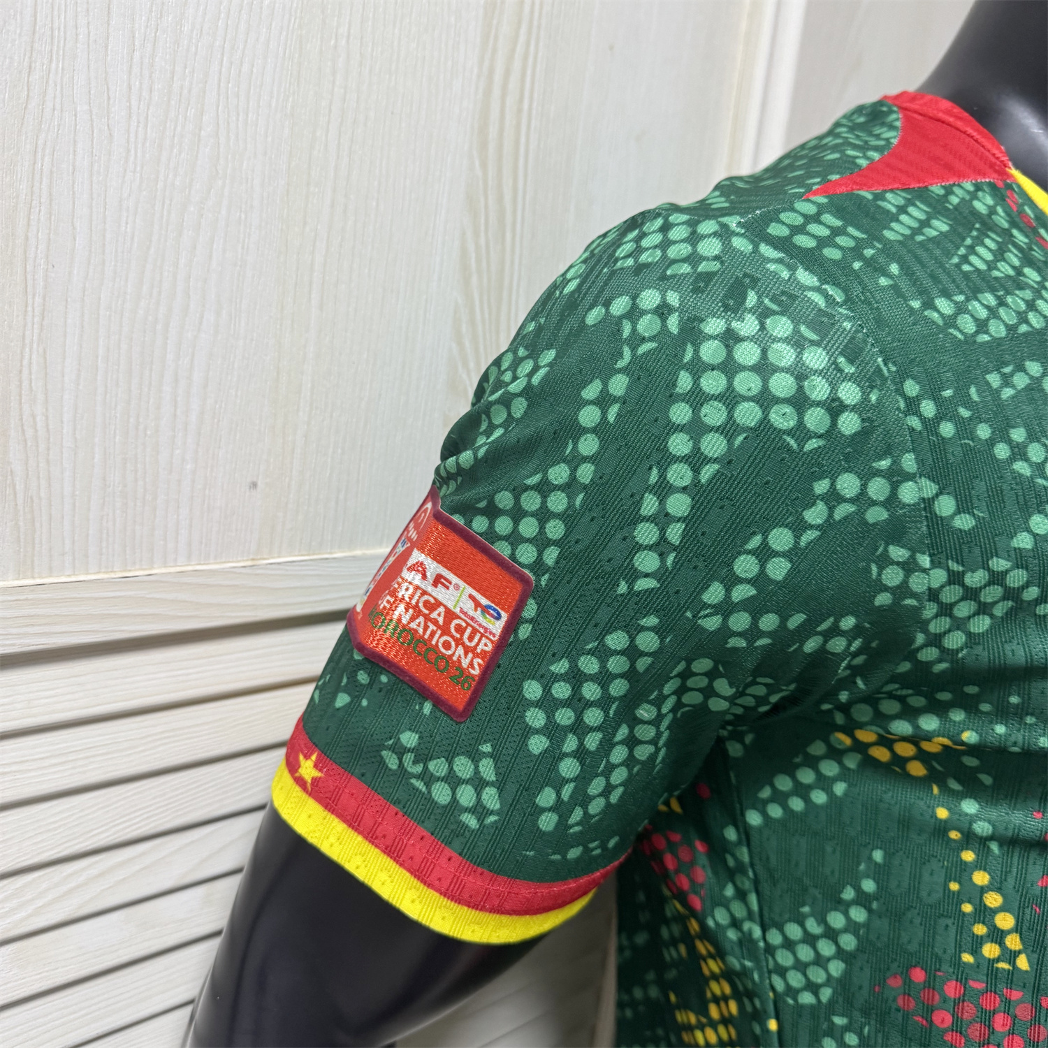 AlphaJersey-Cameroon 2026 Home Green Jersey - Player Version