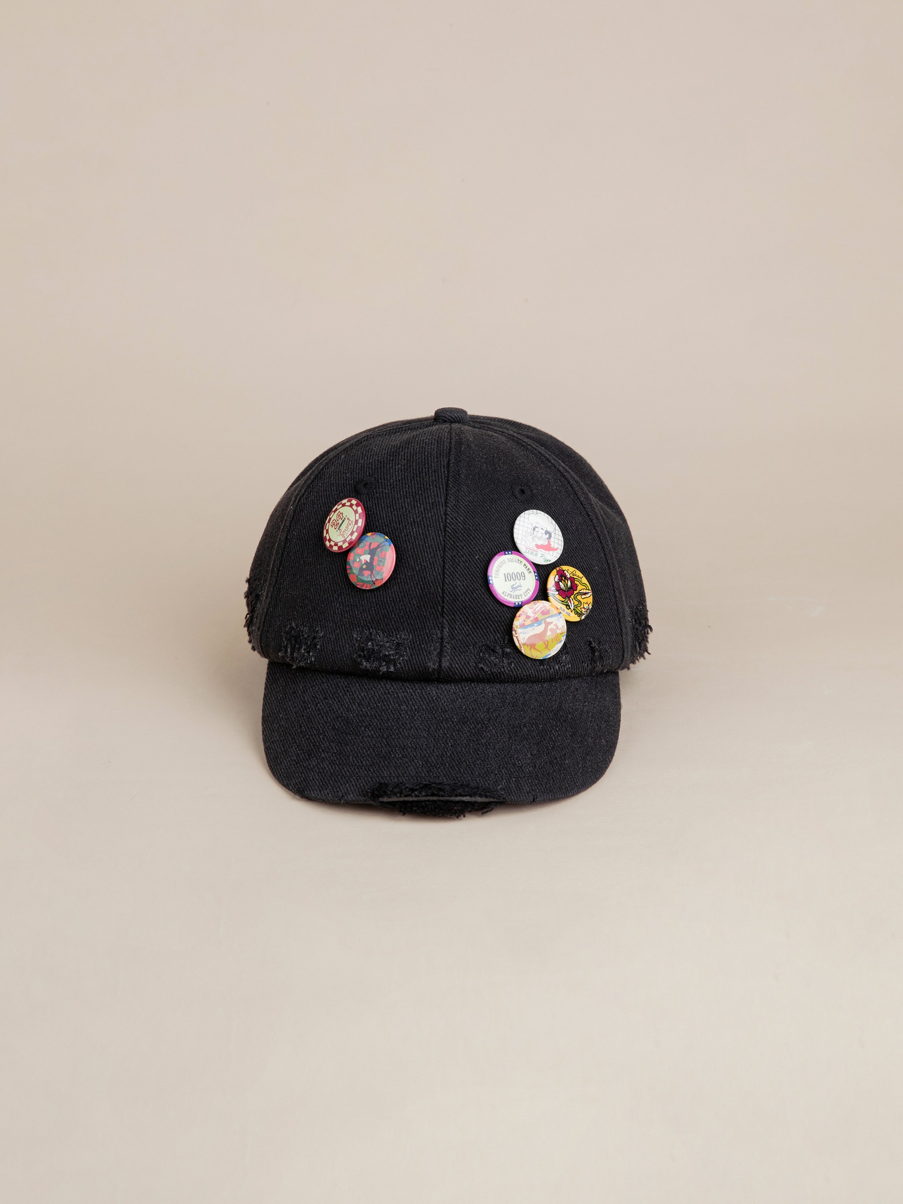 Distressed Pin Cap | Modern Menswear by yycbvcnbmmnbm