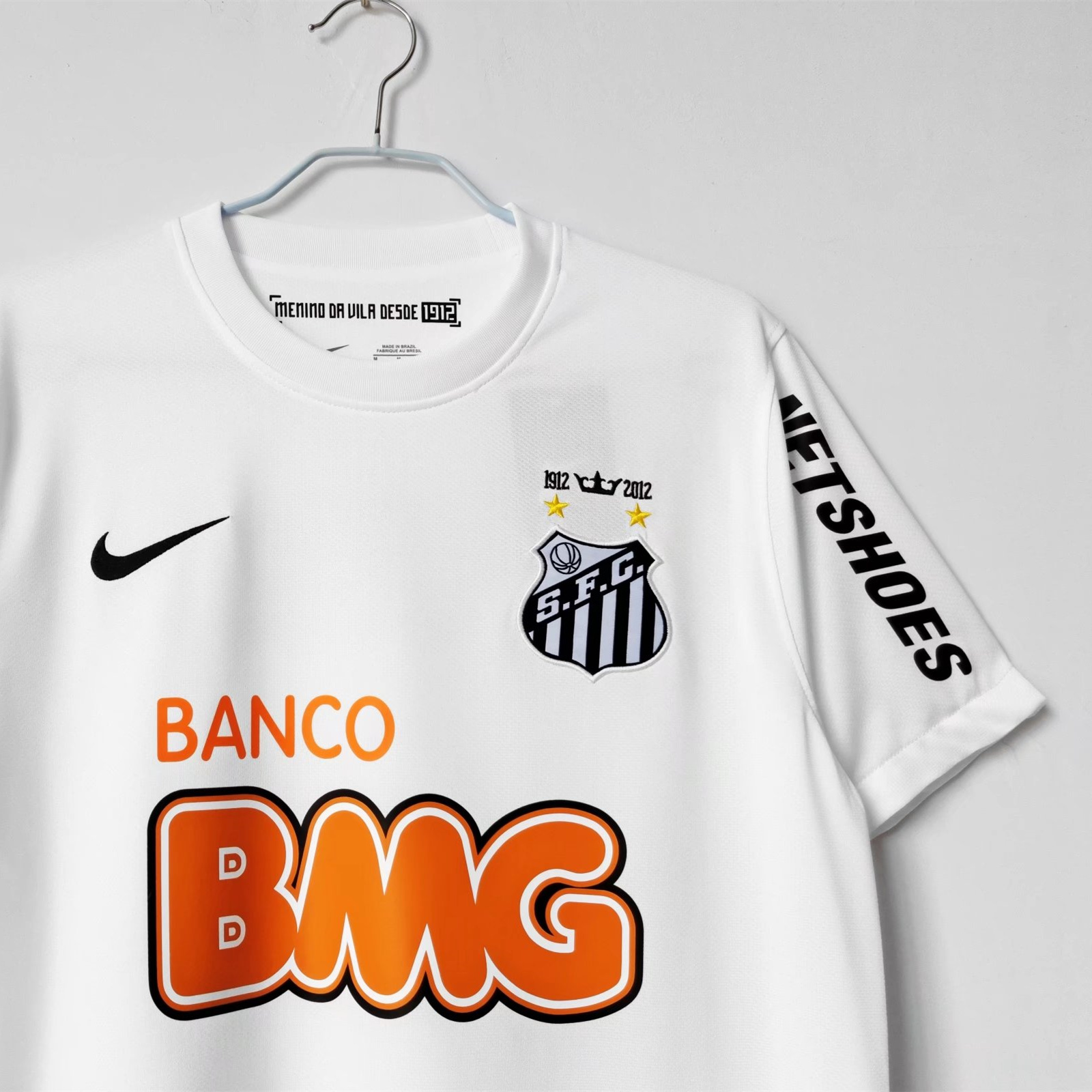 AlphaJersey-Retro Santos 2012 Home Stadium Jersey
