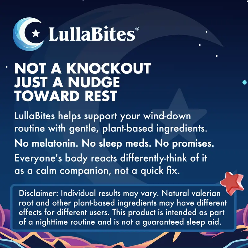 LullaBites Natural Sleep Gummies 