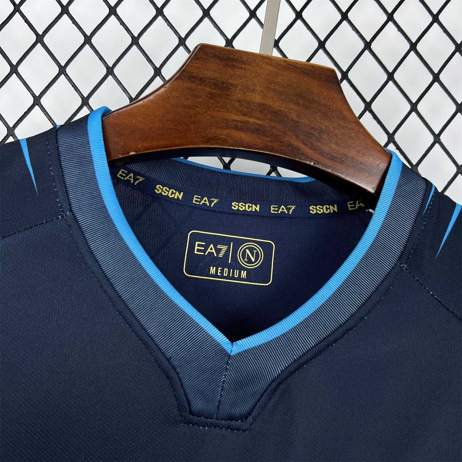 AlphaJersey-Napoli 25-26 CocaCola Dark Blue Special Jersey - Fans Version