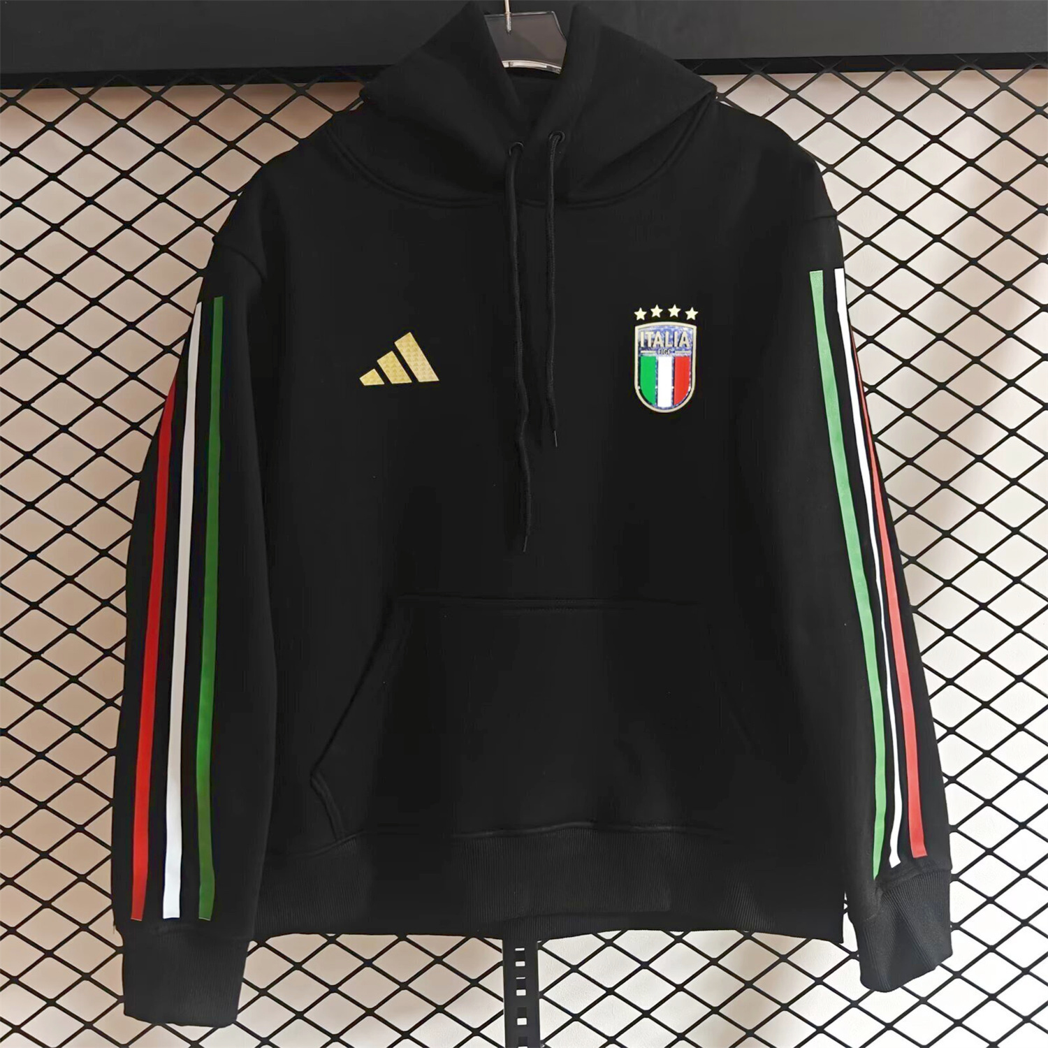 AlphaJersey-Italy 2026 Home Unisex Pullover Hoodie