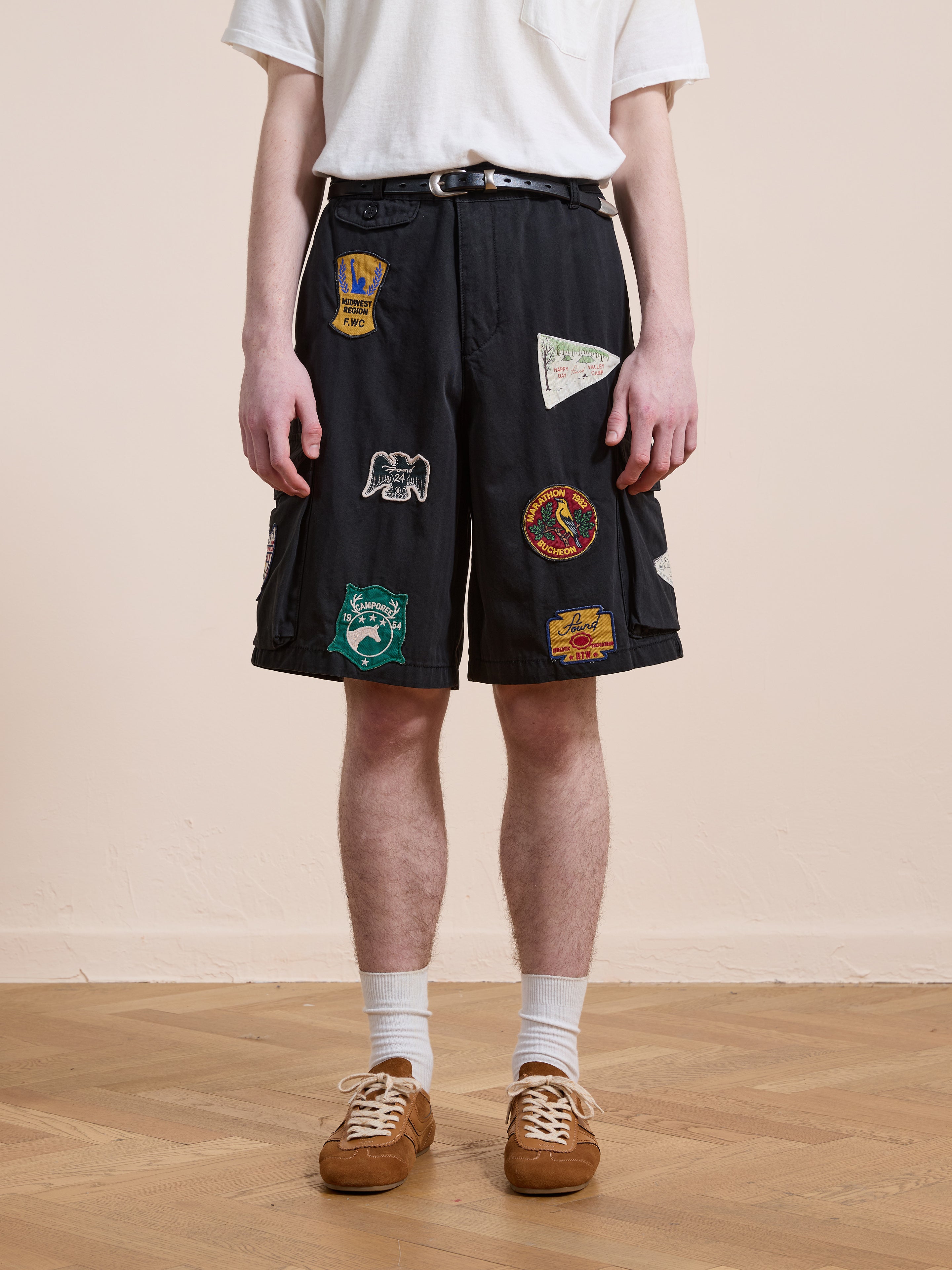 Patchwork Cargo Shorts | Modern Menswear by yycbvcnbmmnbm