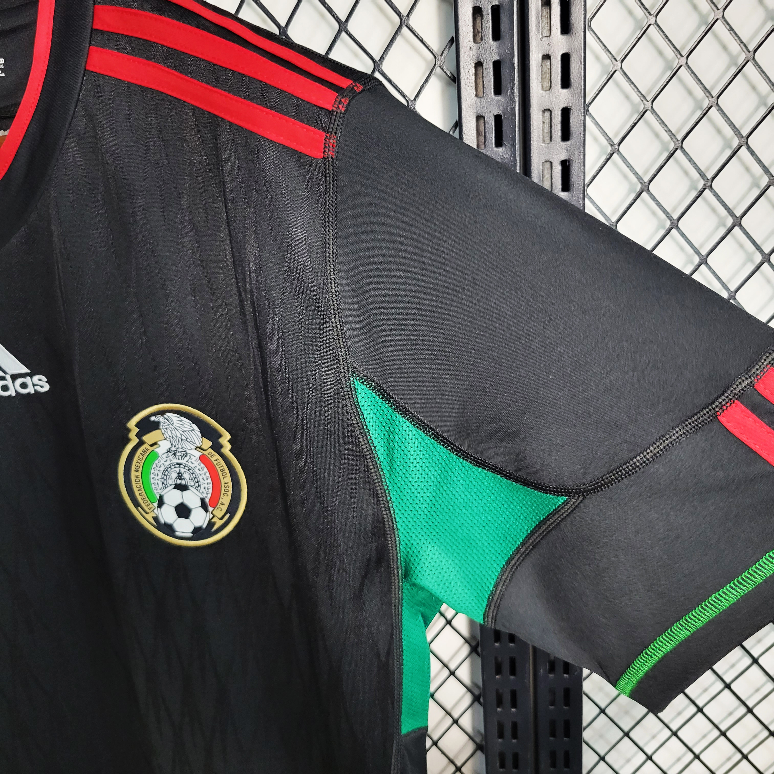 AlphaJersey-Retro Mexico 2010 Away Stadium Jersey