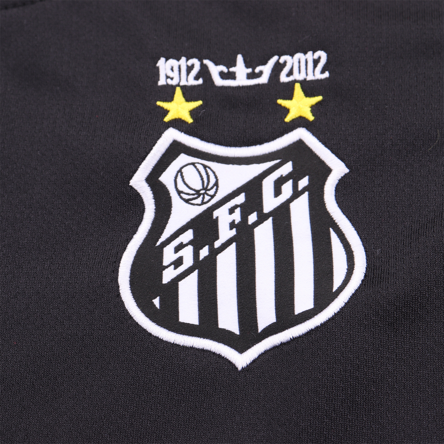AlphaJersey-Retro Santos 2012 Black Special Kids Kit