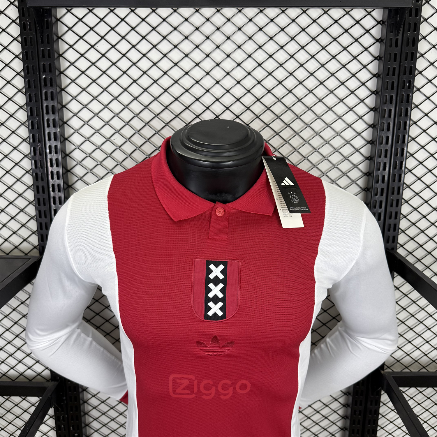 AlphaJersey-Ajax 2025 125-Year Anniversary Long Sleeves Jersey - Player Version