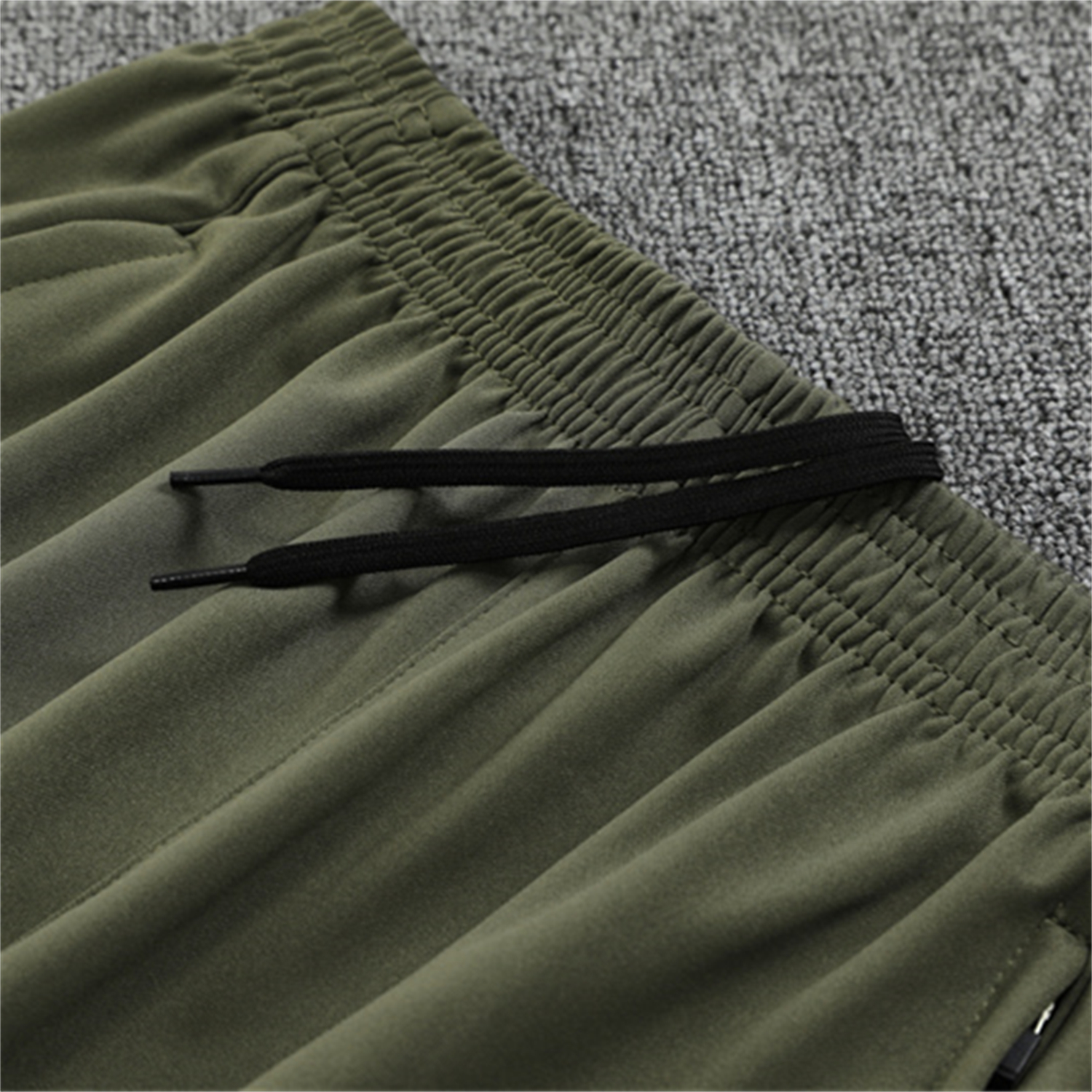 AlphaJersey-Real Madrid 25-26 Kids Long Sleeve Training Set - Light Green Top & Army Green Pants