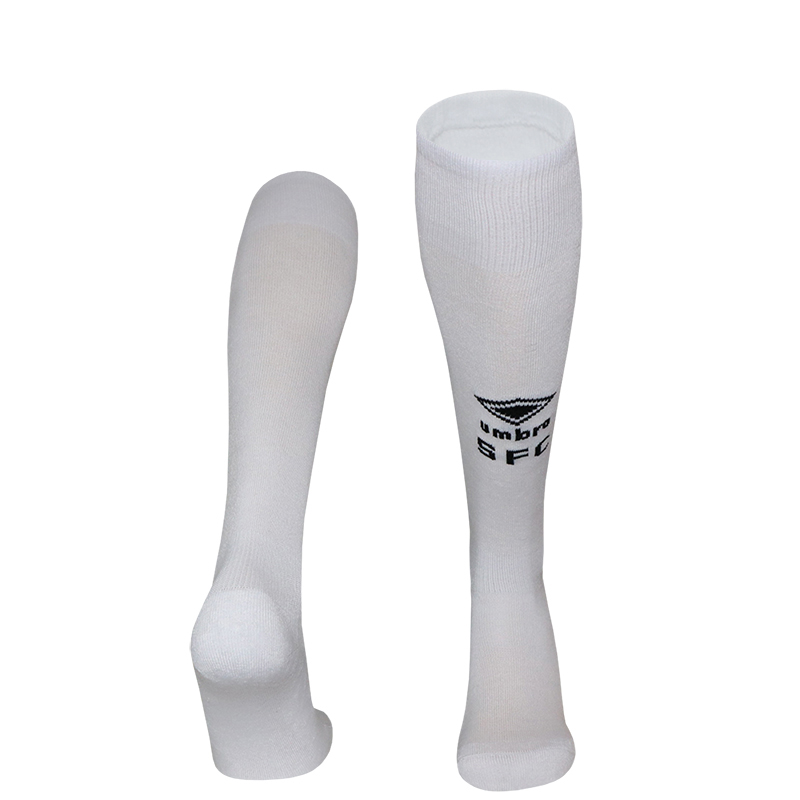 AlphaJersey-Santos 25-26 Home Socks - White