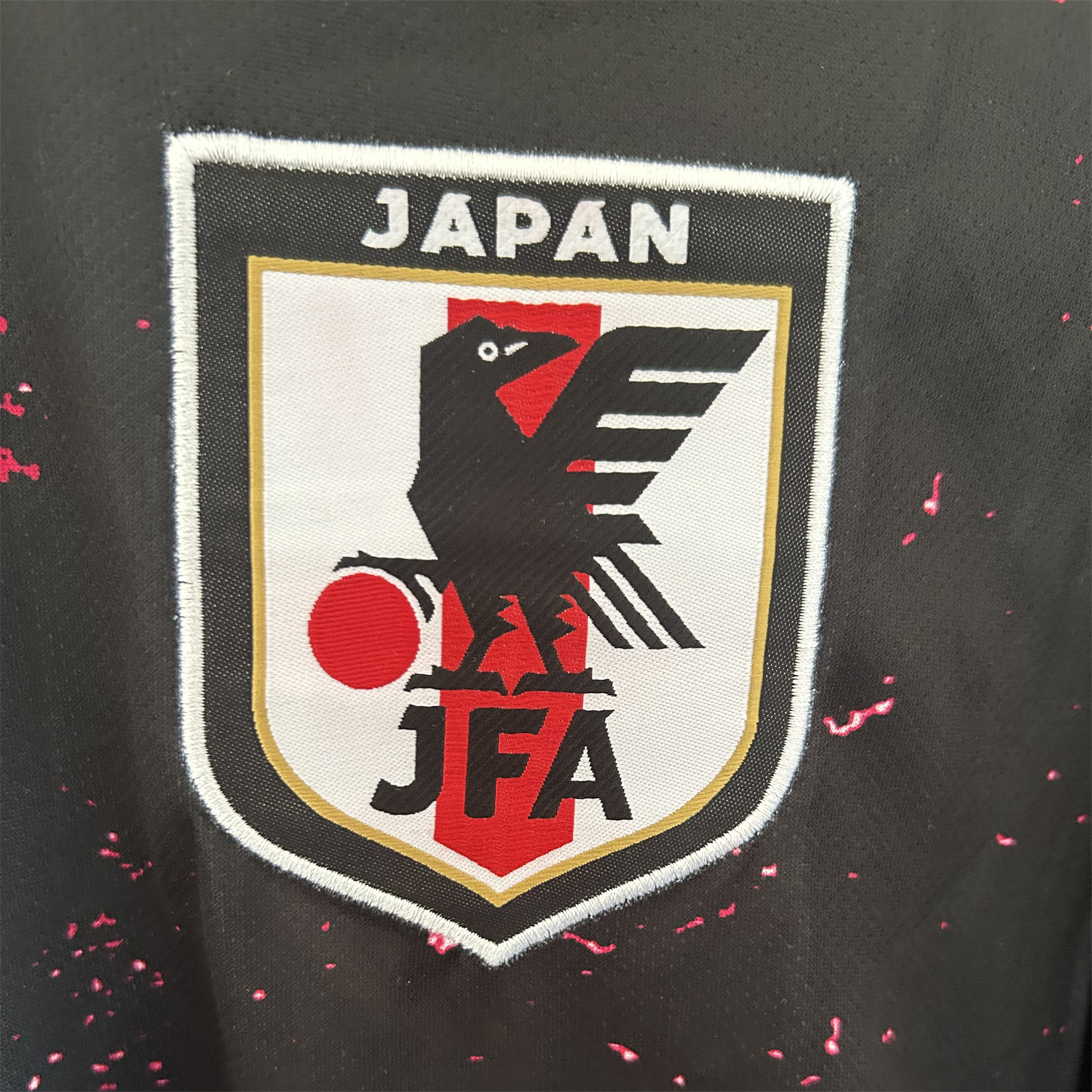 AlphaJersey-Japan 25-26 Red Ghost Face Mask Black Special Jersey - Fans Version