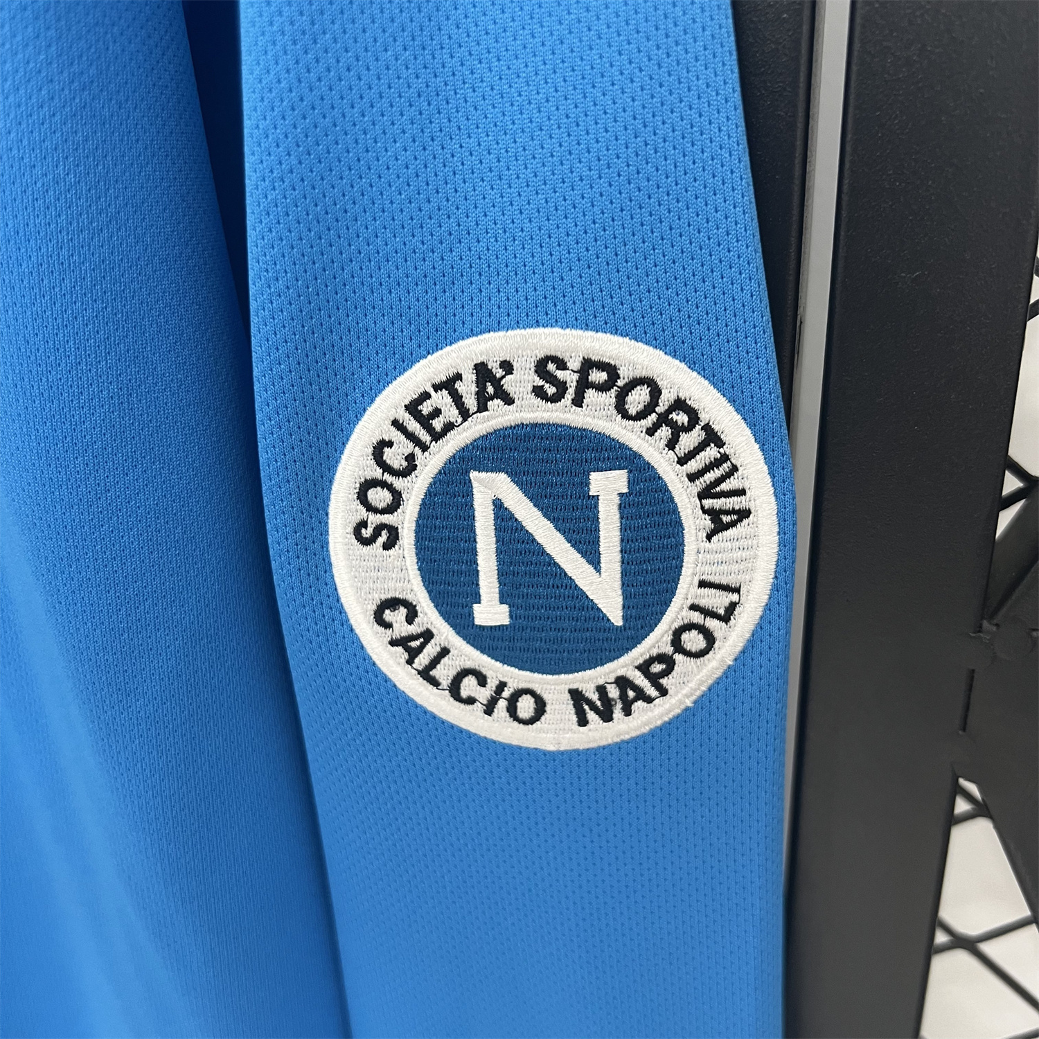 AlphaJersey-Retro Napoli 1987-88 Home Long Sleeves Jersey