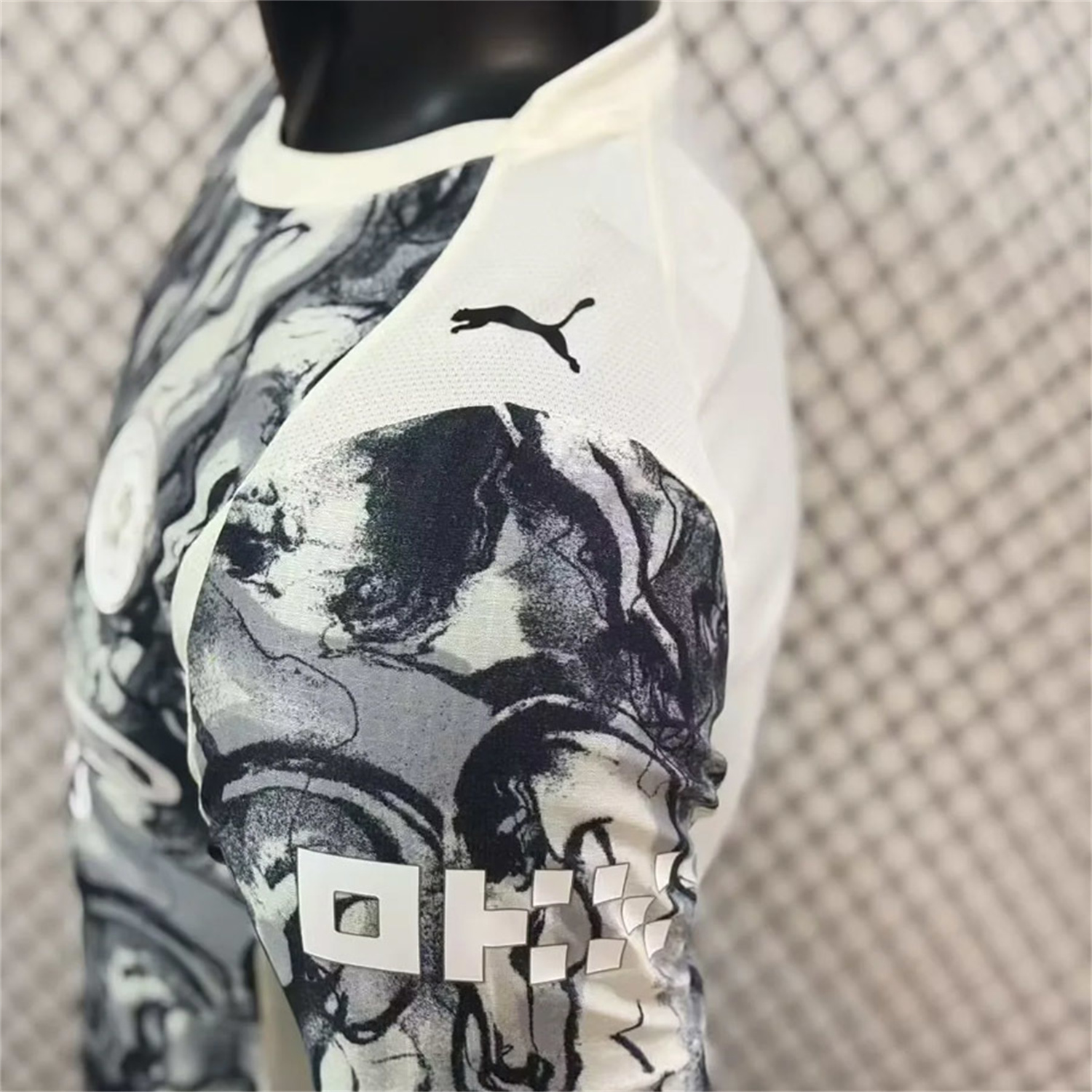 AlphaJersey-Manchester City 25-26 Year of the Horse Ink Painting Special Jersey - Player Version