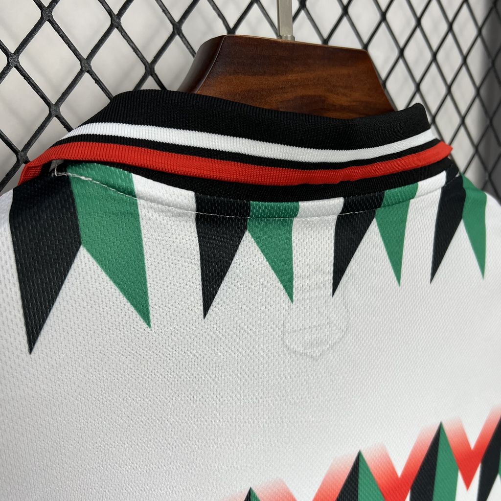 AlphaJersey-Retro Club Deportivo Palestino X Hypepeace White Throwback Jersey