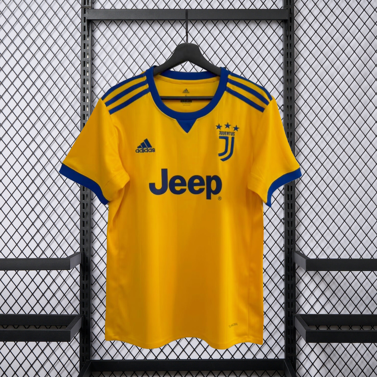 AlphaJersey-Retro Juventus 2017-18 Away Yellow Jersey