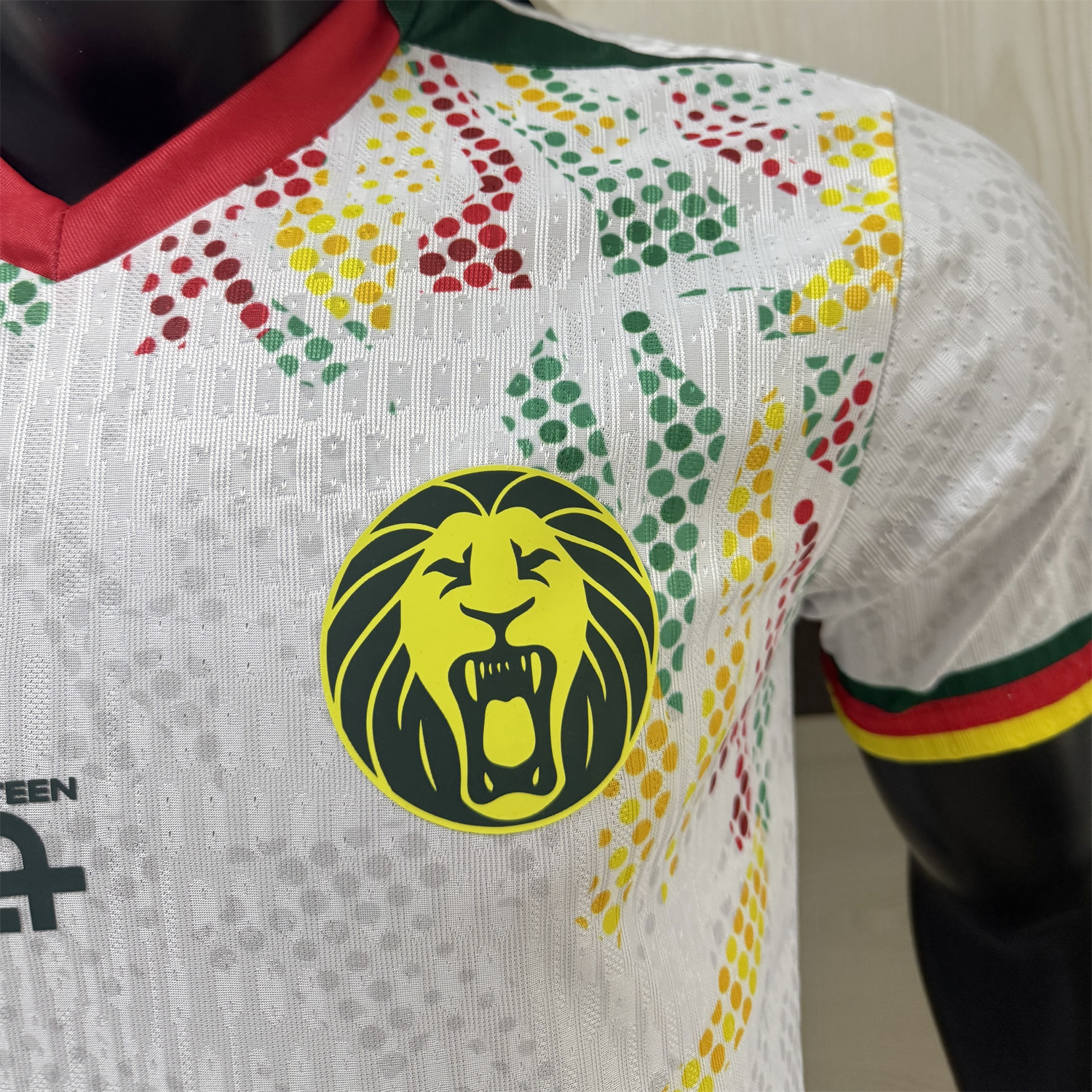 AlphaJersey-Cameroon 2026 Away White Jersey - Player Version