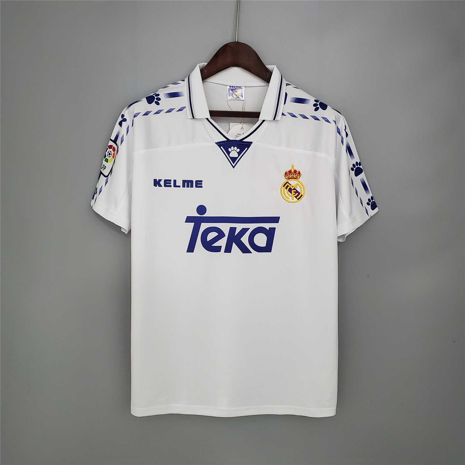 AlphaJersey-Real Madrid Retro 96-97 Home Stadium Jersey