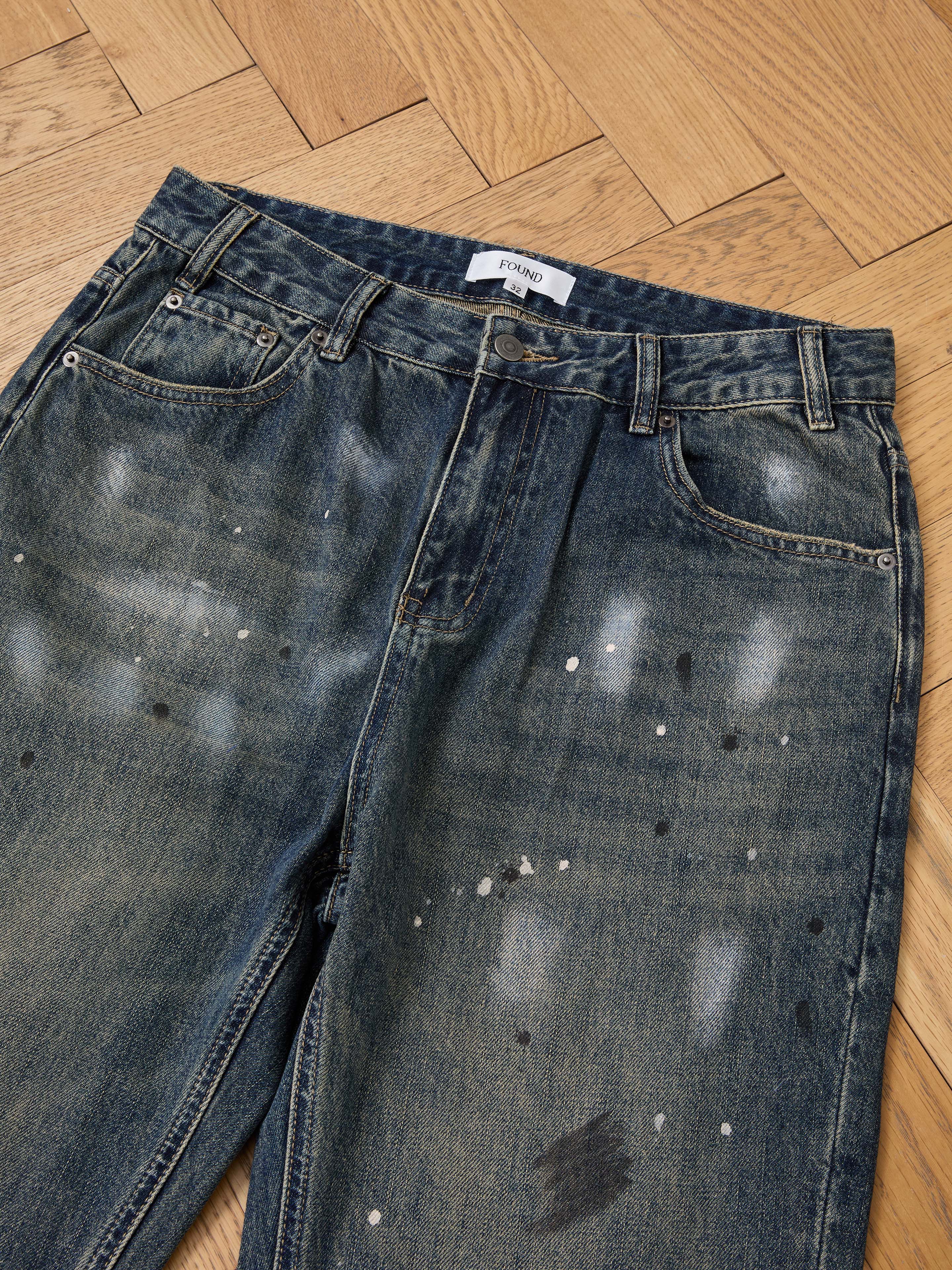 Monet Paint Jeans | Modern Menswear by yycbvcnbmmnbm