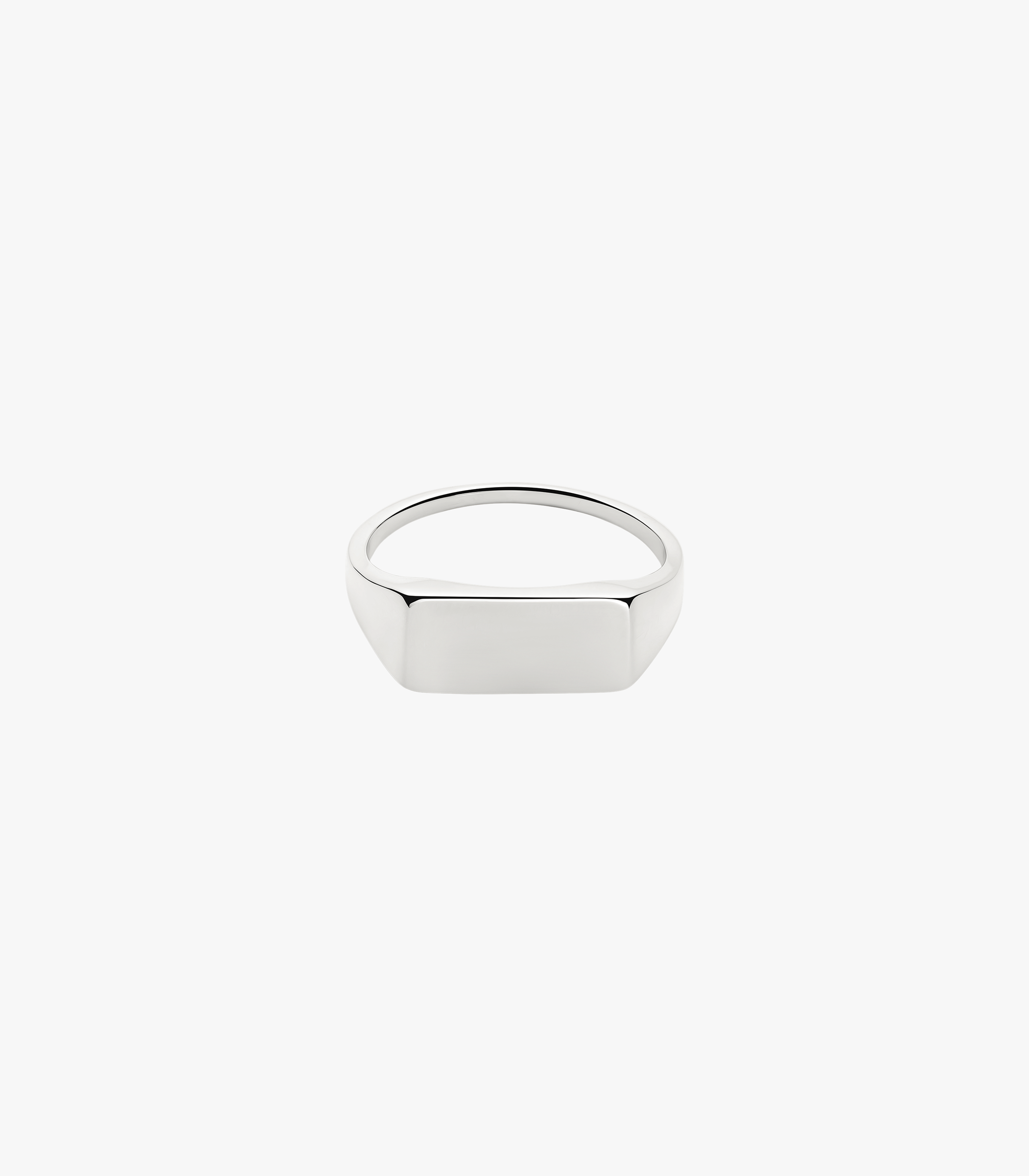 Silver Signet Ring | Modern Menswear by yycbvcnbmmnbm