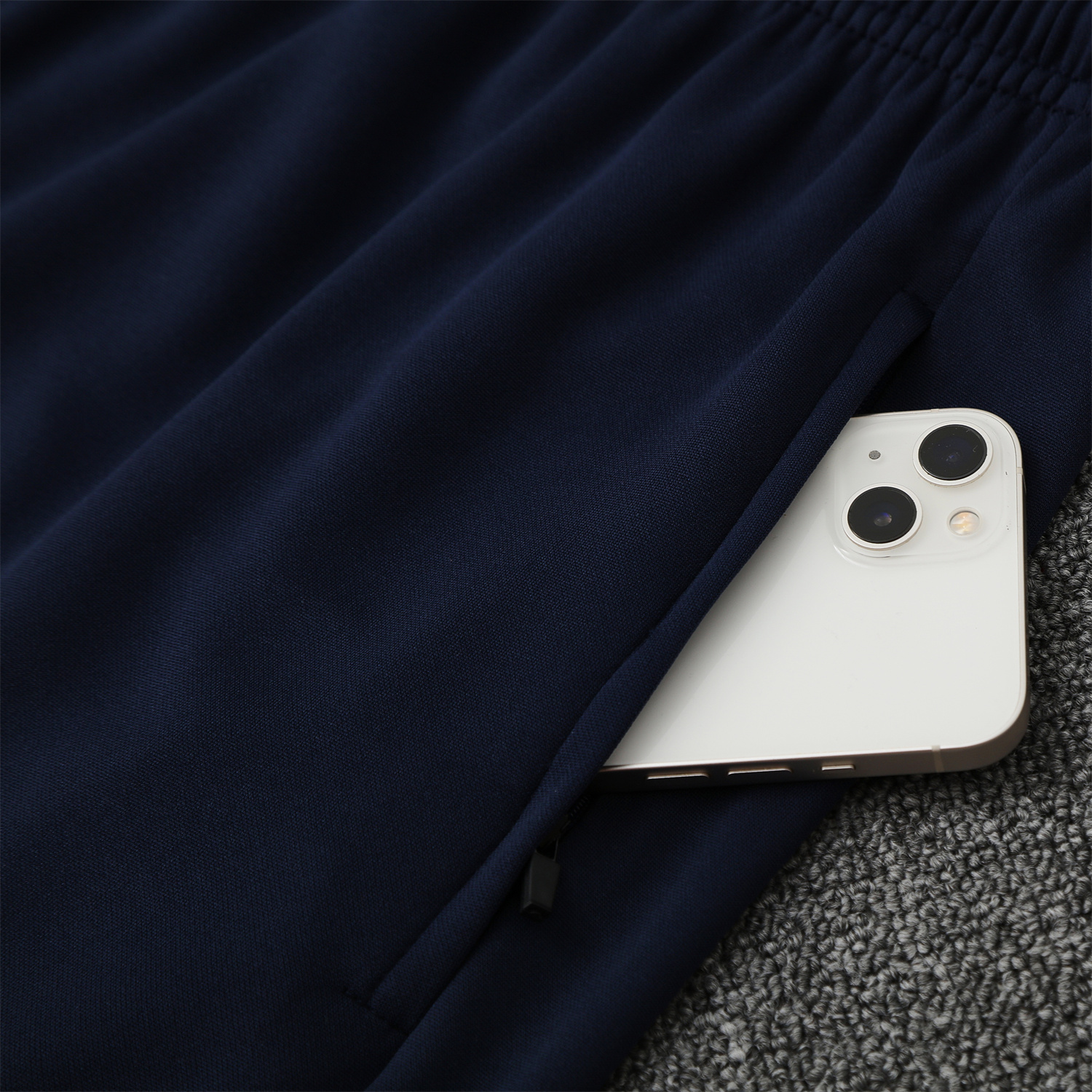 AlphaJersey-Barcelona 25-26 Long Sleeve Training Set - Deep Blue Top and Deep Blue Pants