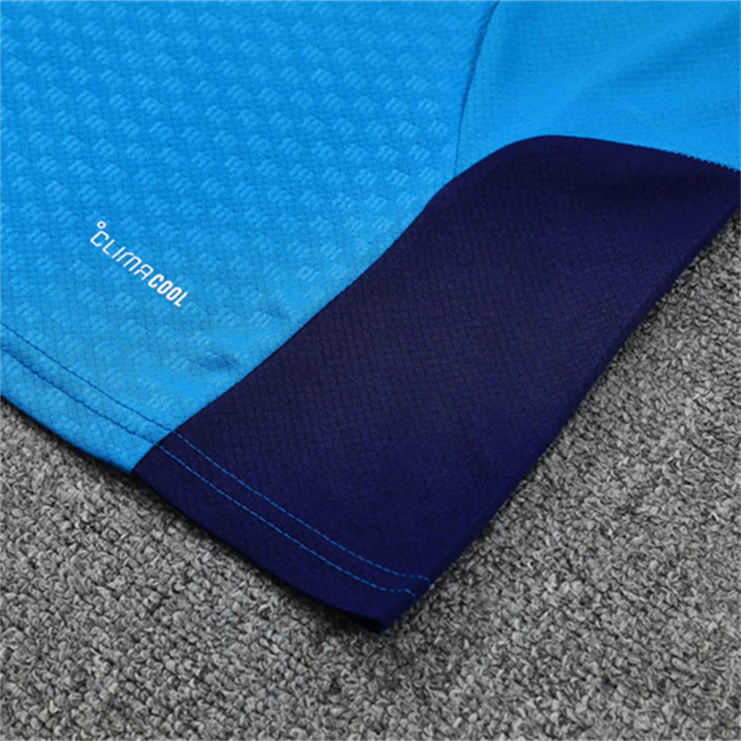 AlphaJersey-Spain 2026 Short-Sleeve Training Set - Lake Blue Top & Shorts