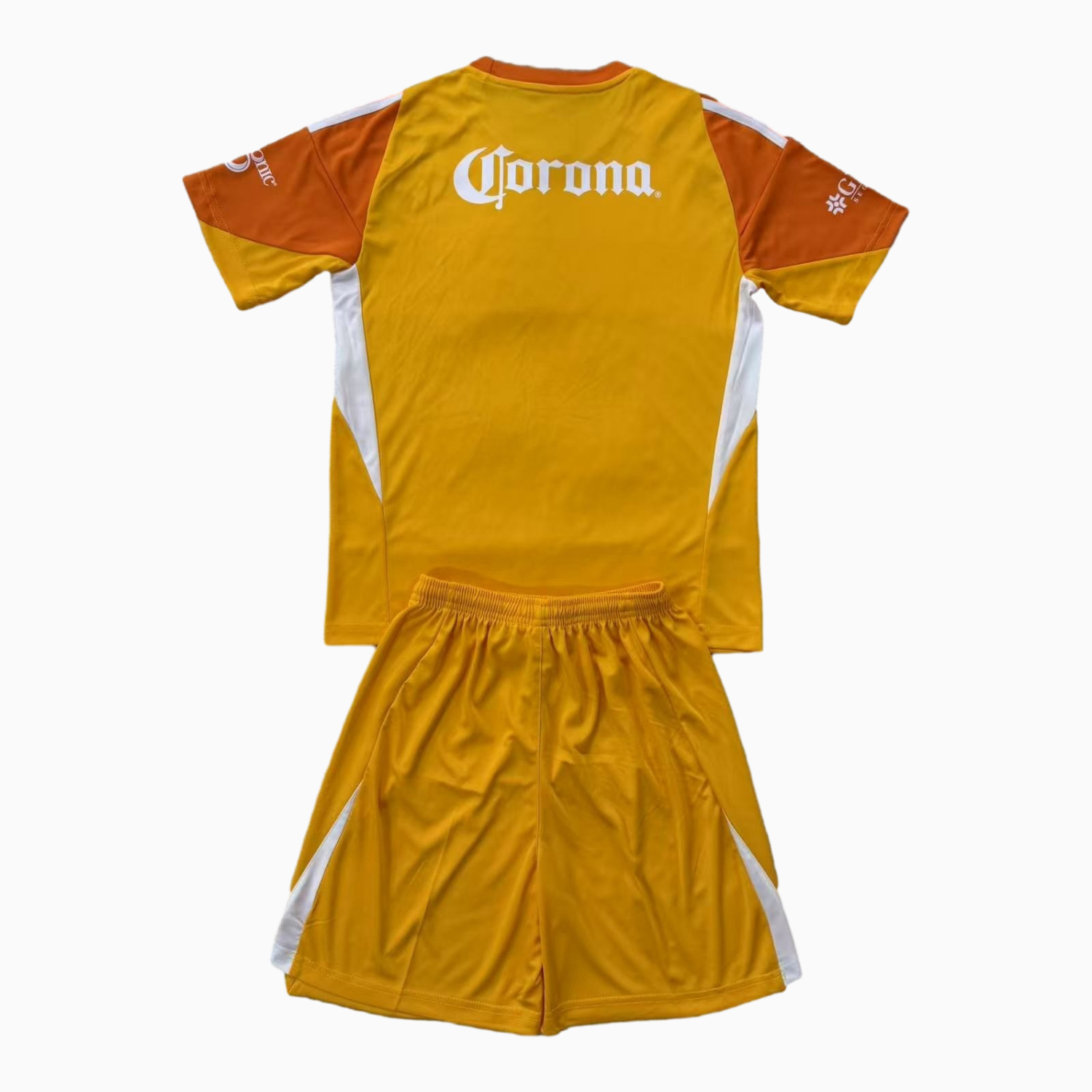 AlphaJersey-Club América 25-26 Orange Goalkeeper Men's Adult Jersey Set - Fans Version