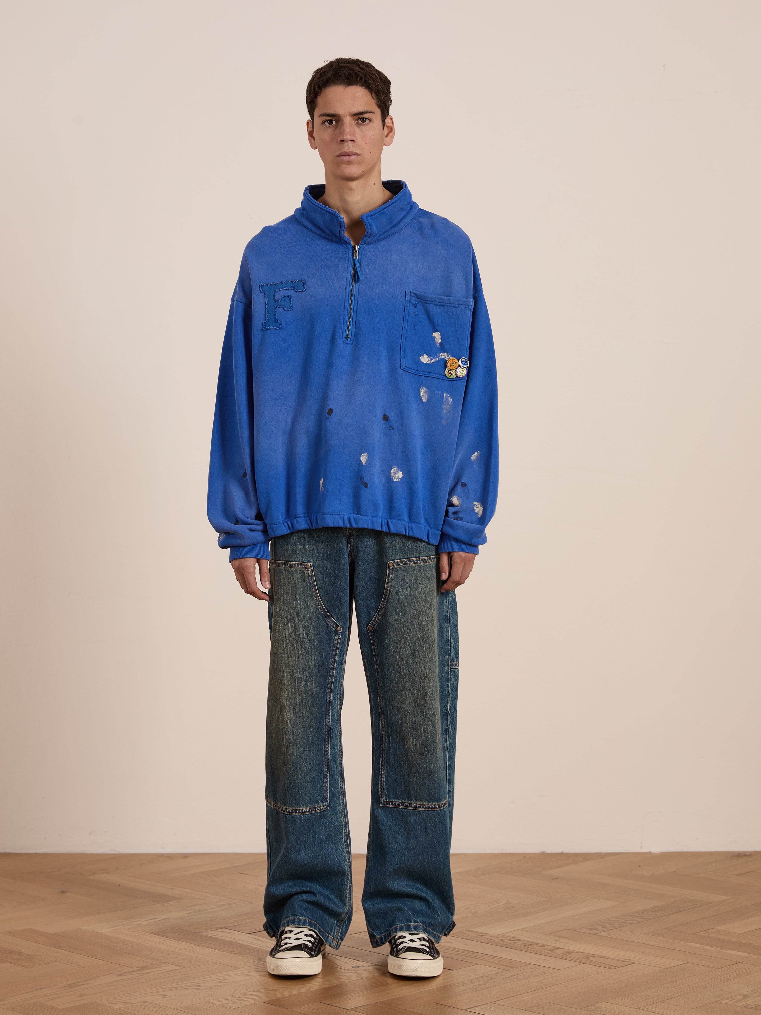 Painters Pullover Sweatshirt | Modern Menswear by yycbvcnbmmnbm