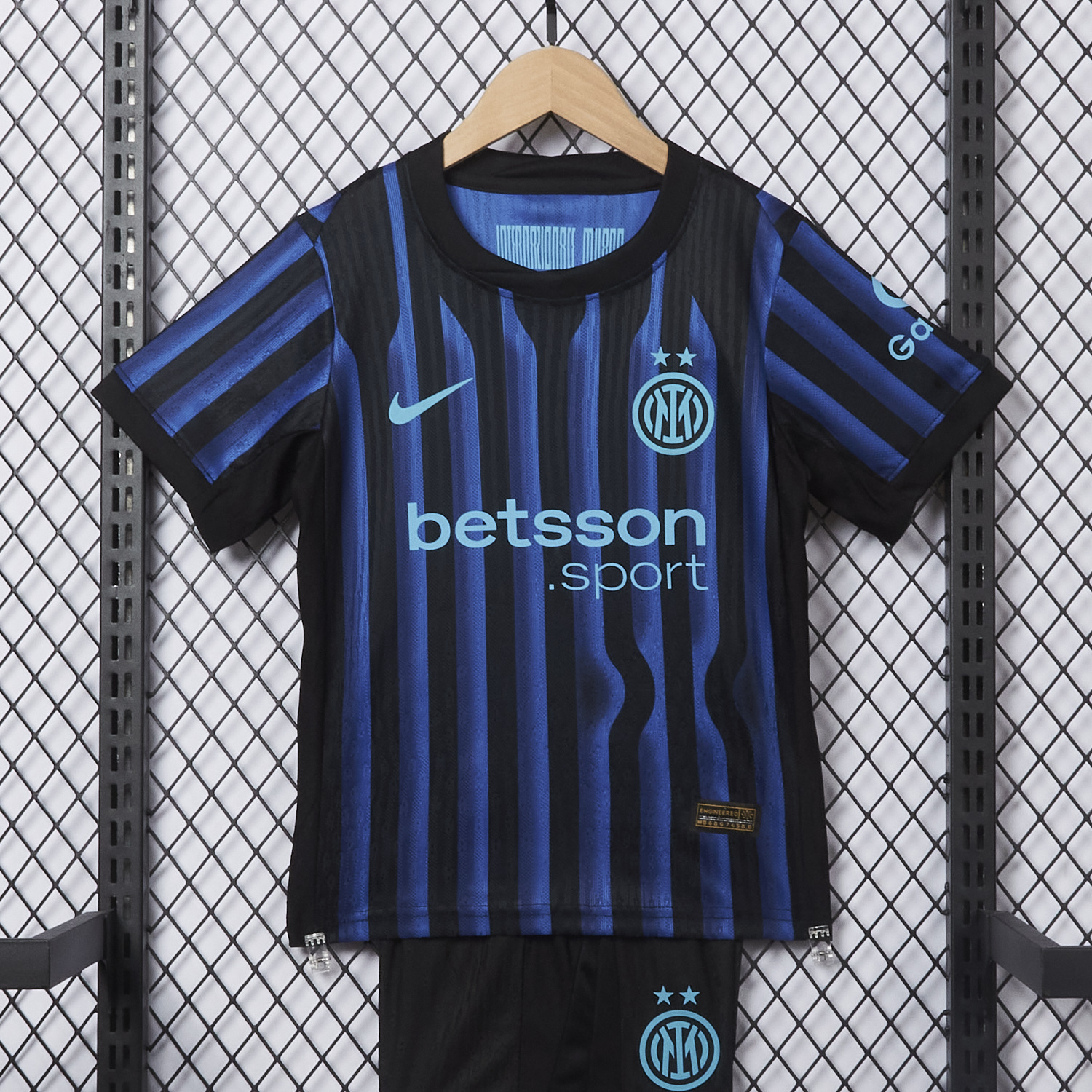 AlphaJersey-Inter Milan 25-26 Home Kids Kit - Player Version