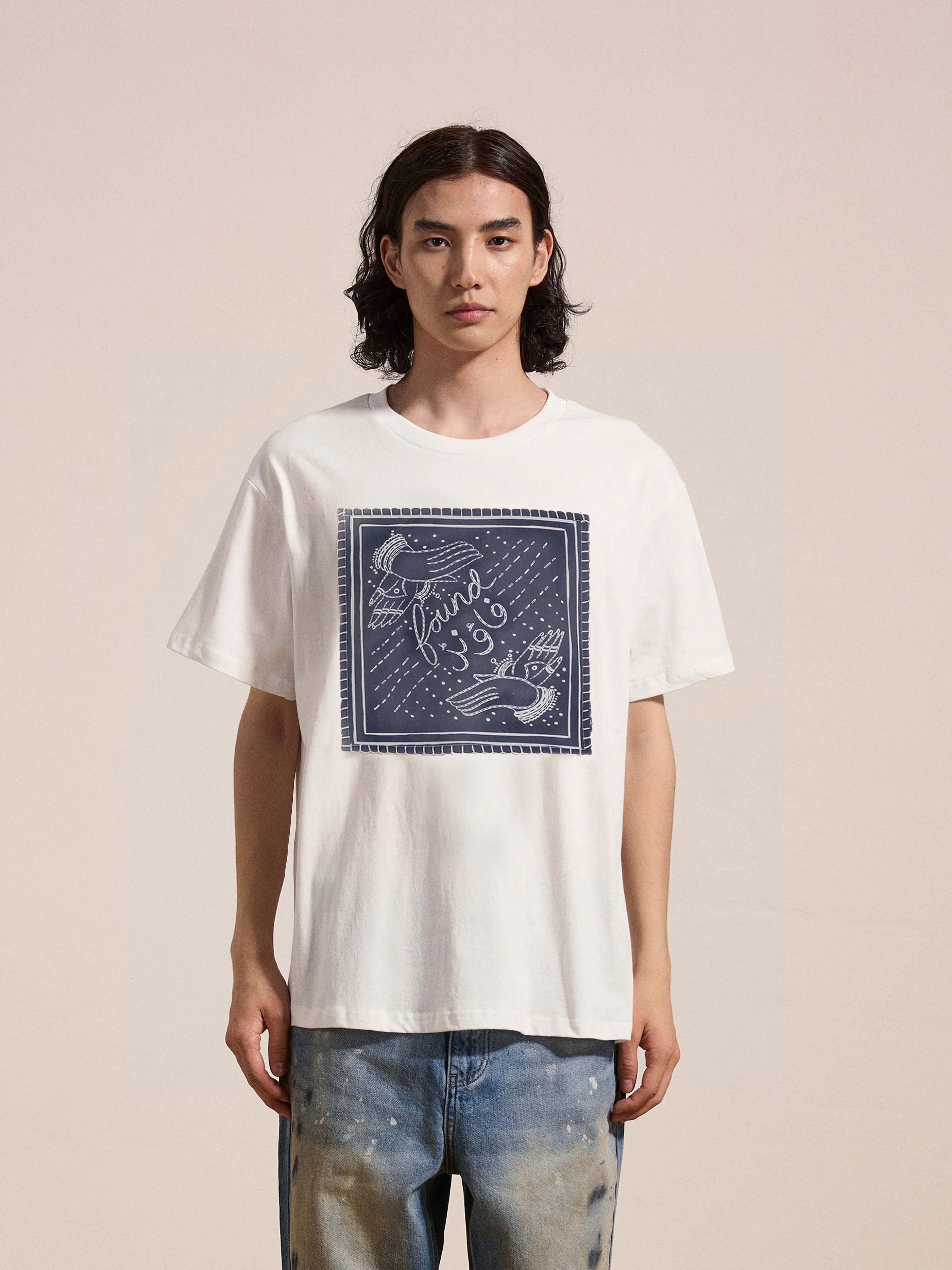 Hand Art Graphic Tee | Modern Menswear by yycbvcnbmmnbm